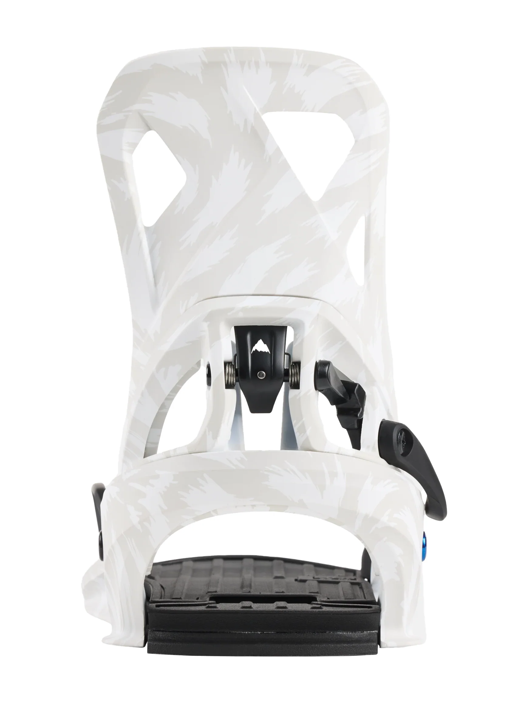 2025 Burton Men's Step On Re:Flex Snowboard Bindings - Gray / White - Image 3
