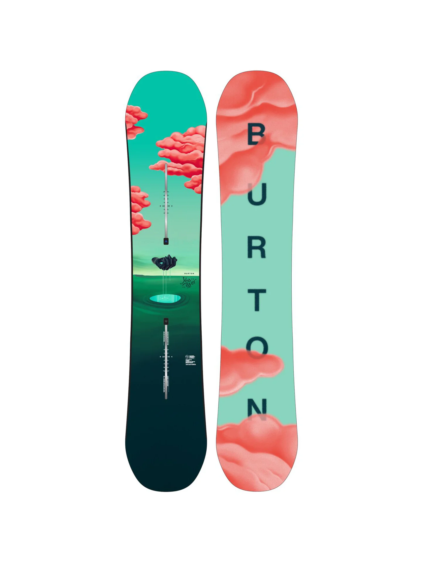 2025 Burton Yeasayer Flying V Womens Snowboard - 144cm