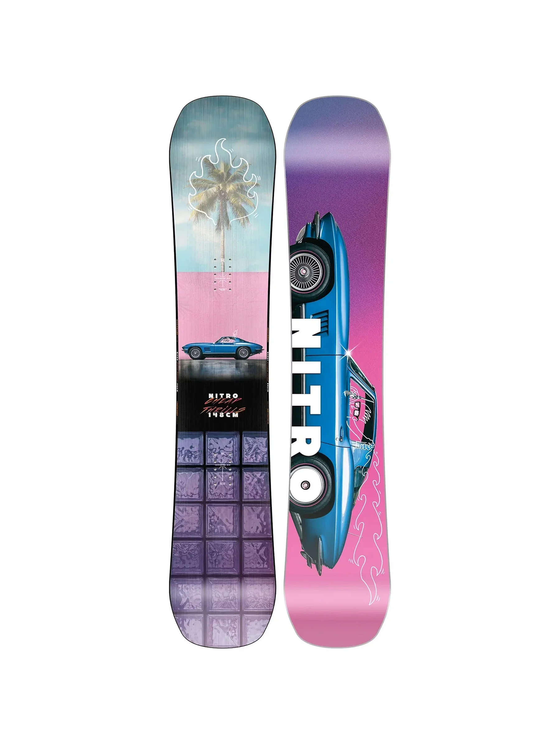 2025 Nitro Cheap Thrills Snowboard - 148