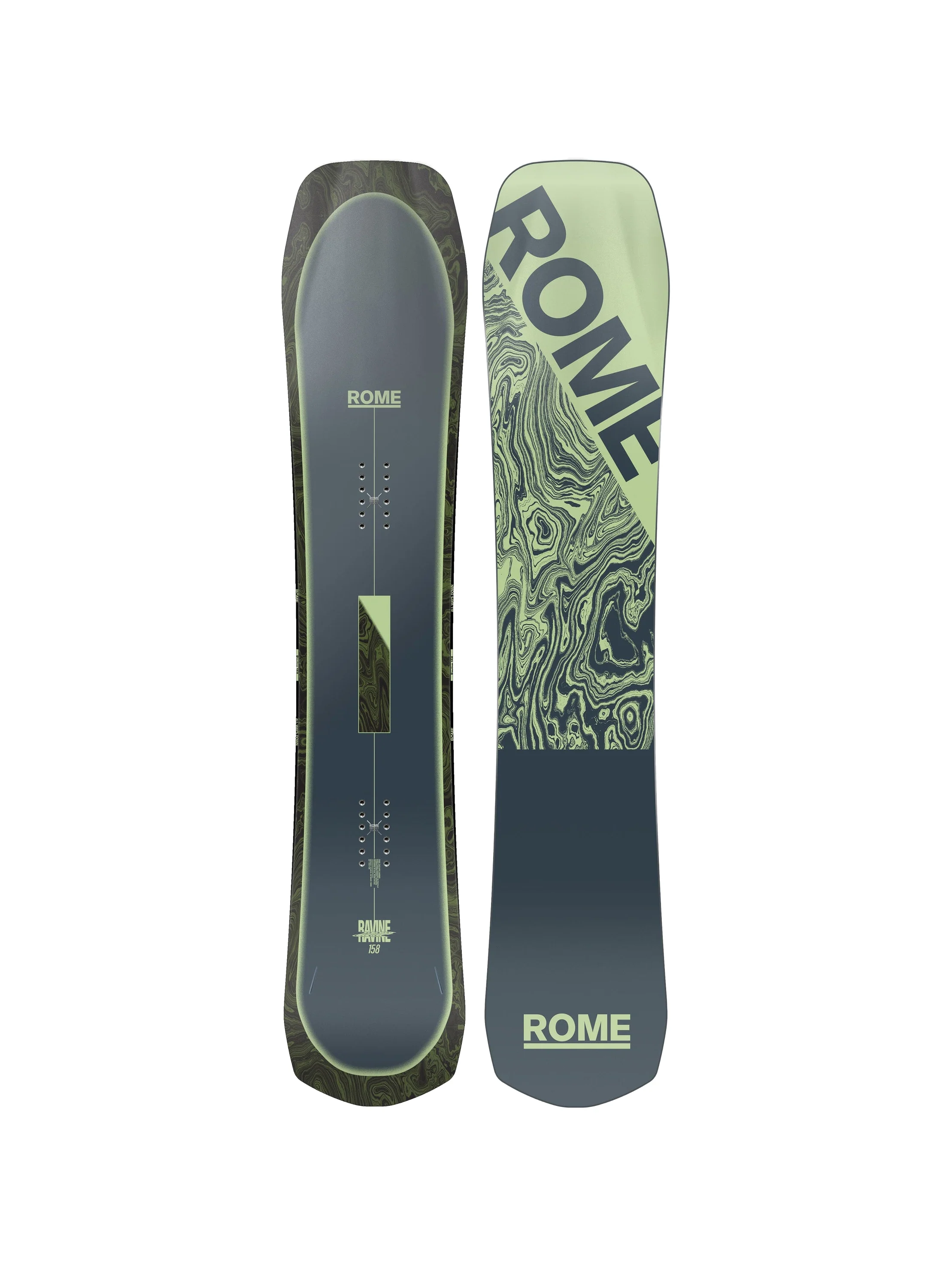 2025 Rome Ravine Snowboard - 158 cm
