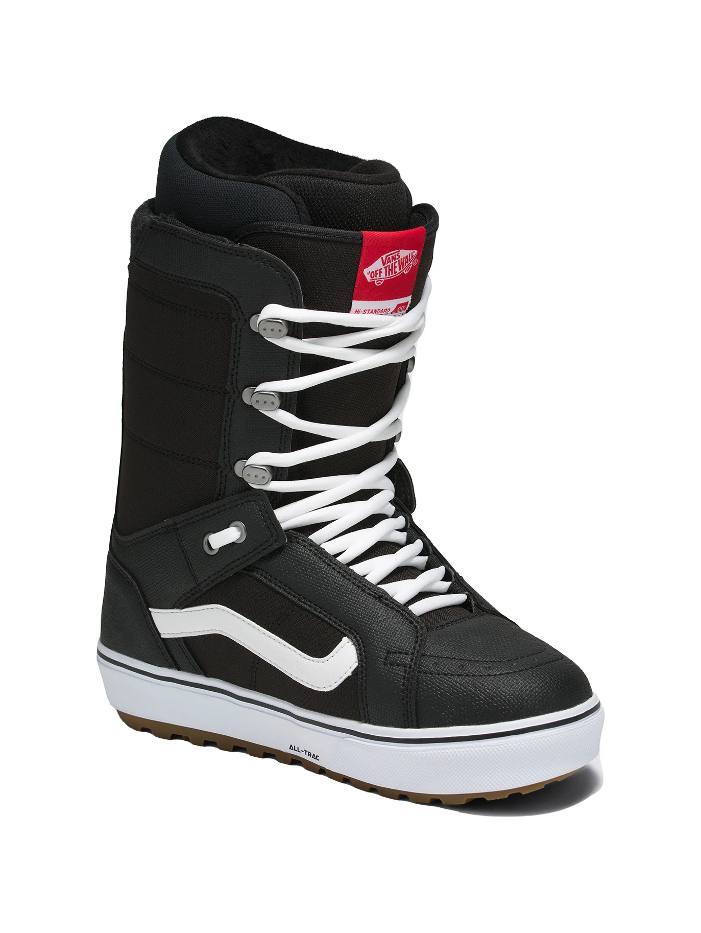2026 Vans Hi-Standard OG Men's Snowboard Boot - Black / White - Image 2