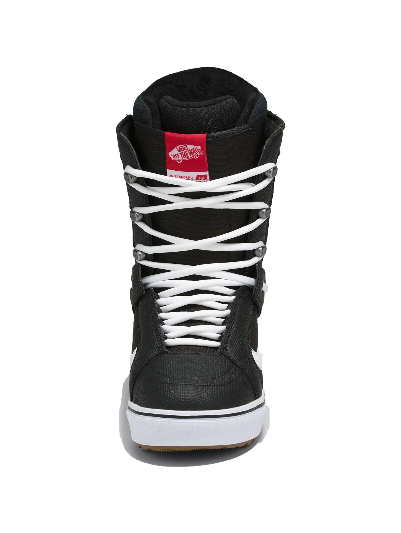 2026 Vans Hi-Standard OG Men's Snowboard Boot - Black / White - Image 3