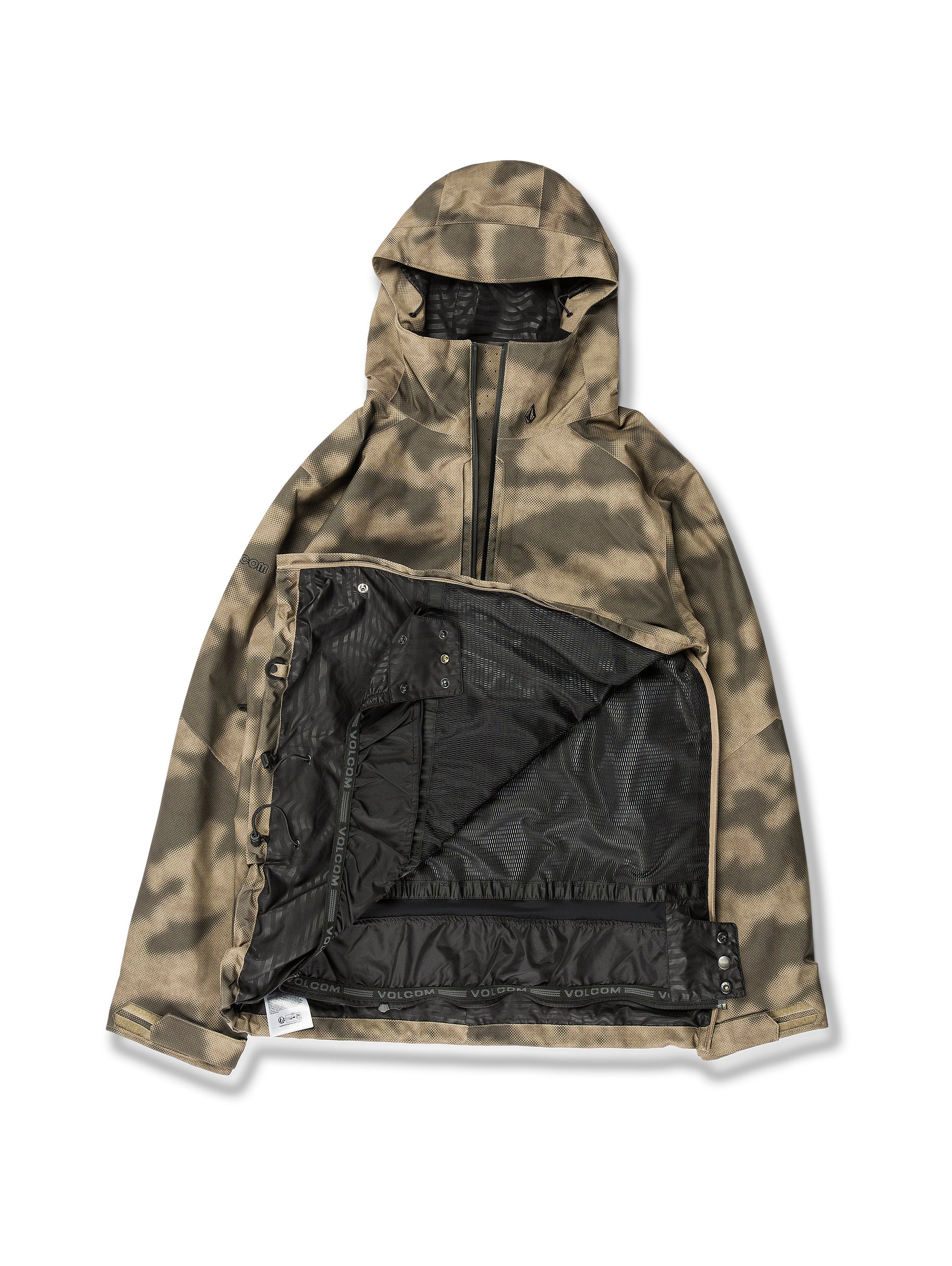 2025 Volcom Brighton Pullover Jacket - Camo - Image 3
