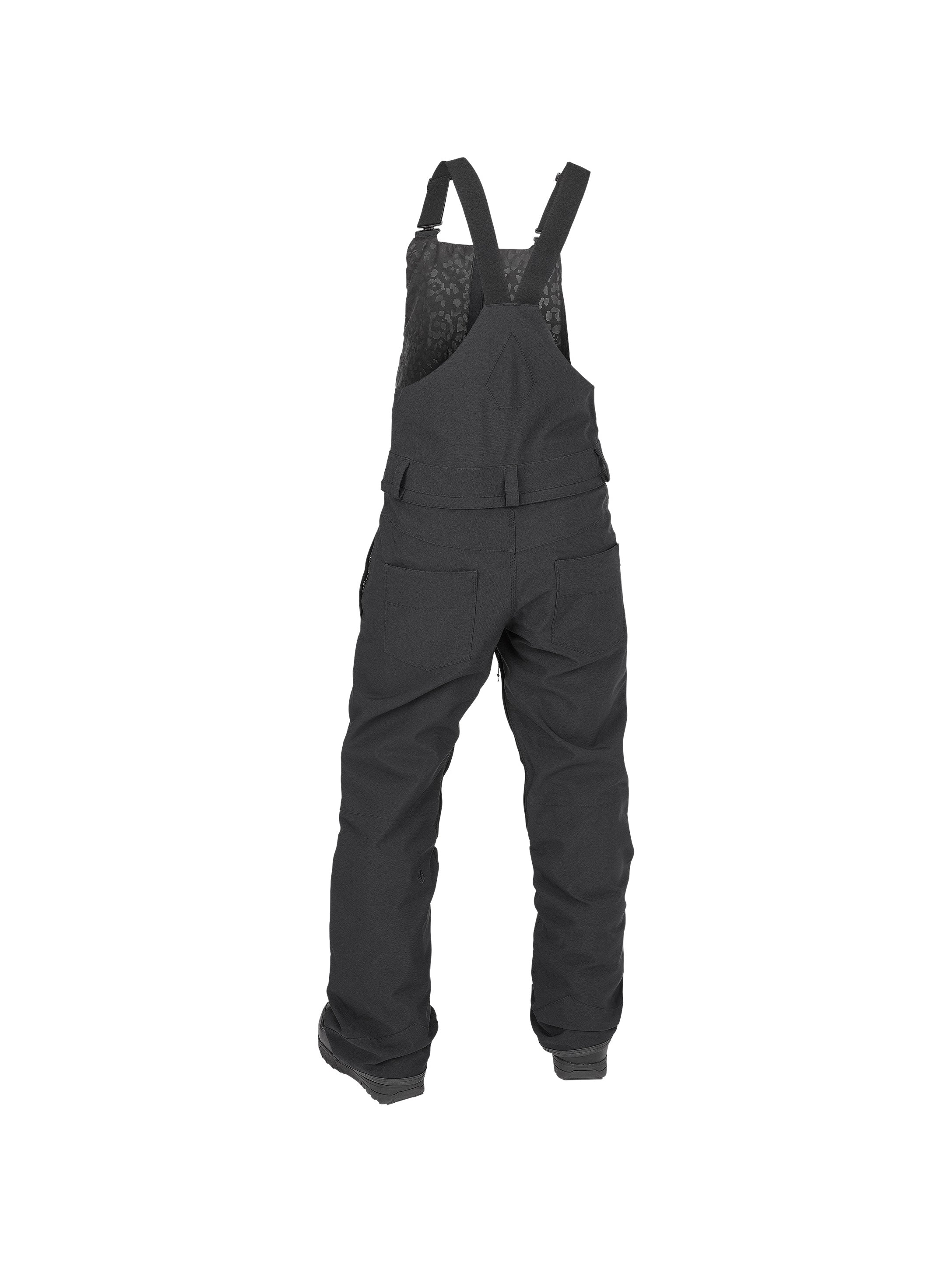 2025 Volcom Swift Bib Overall - Black - Image 2