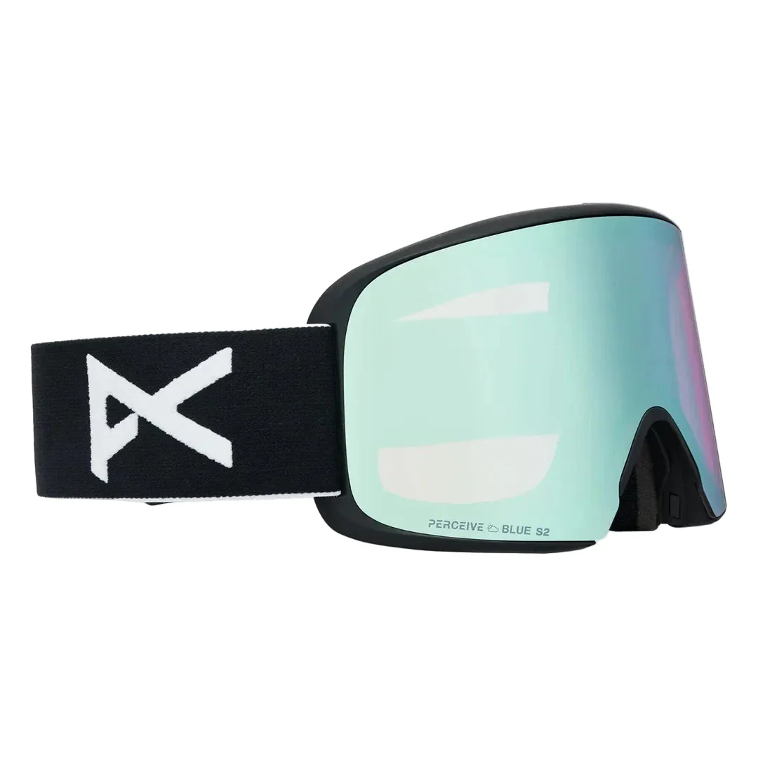2026 Anon M6 Goggles - Cylindrical Black / Prcv Vrb - Image 2