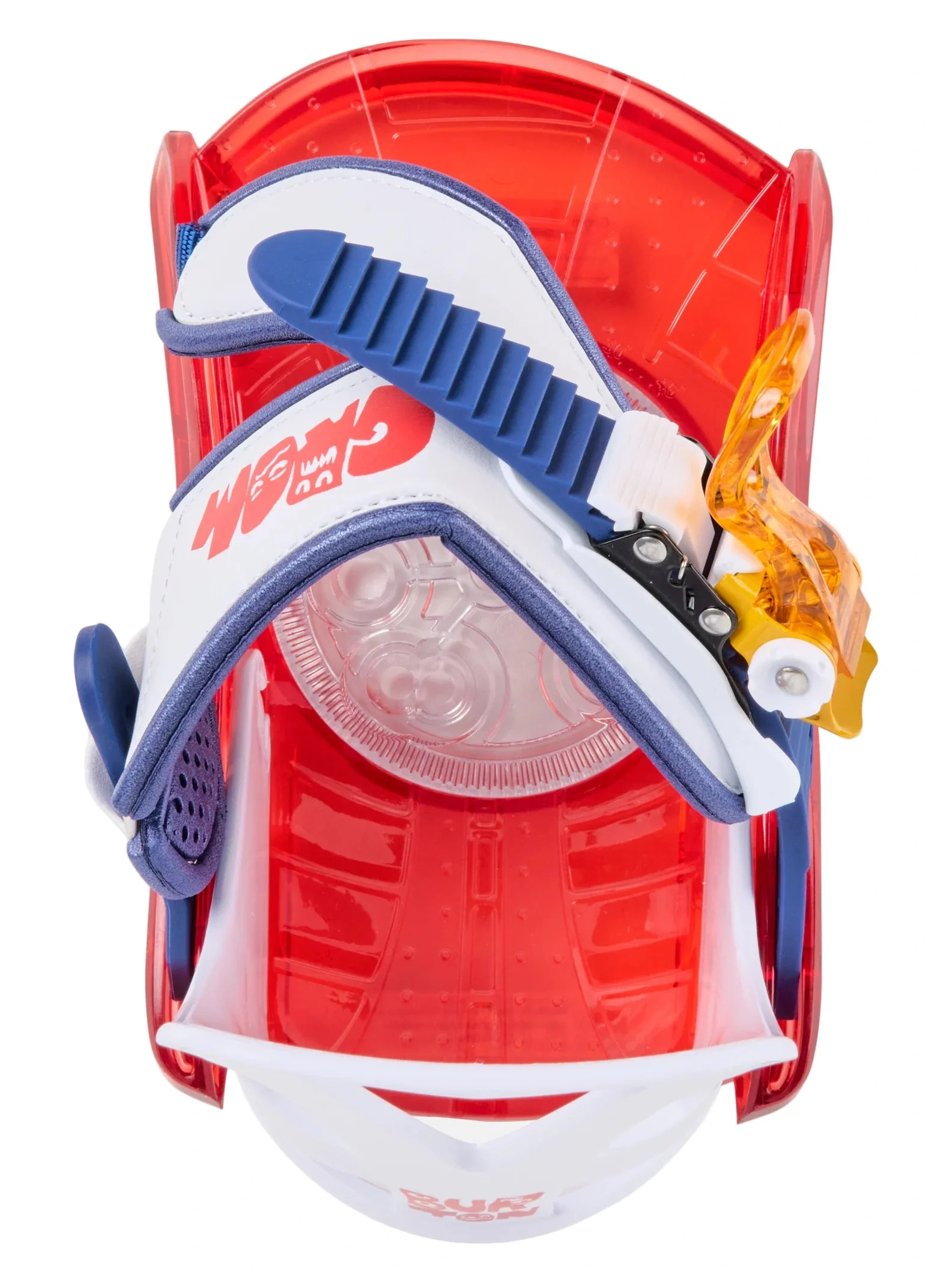 2026 Burton Kid's Grom Binding - Red / Multi - Image 3