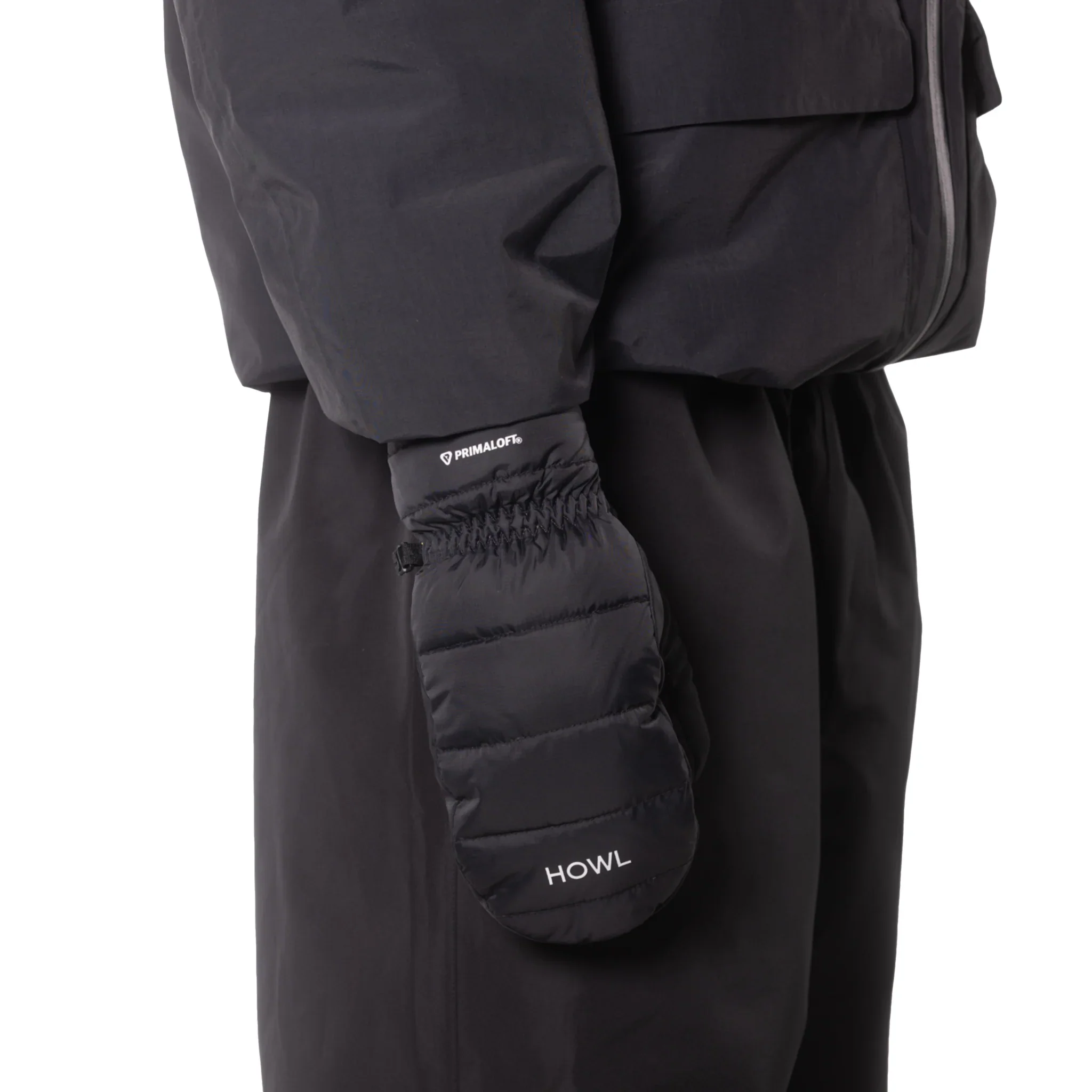 2026 Howl Down Mitt - Black - Image 2