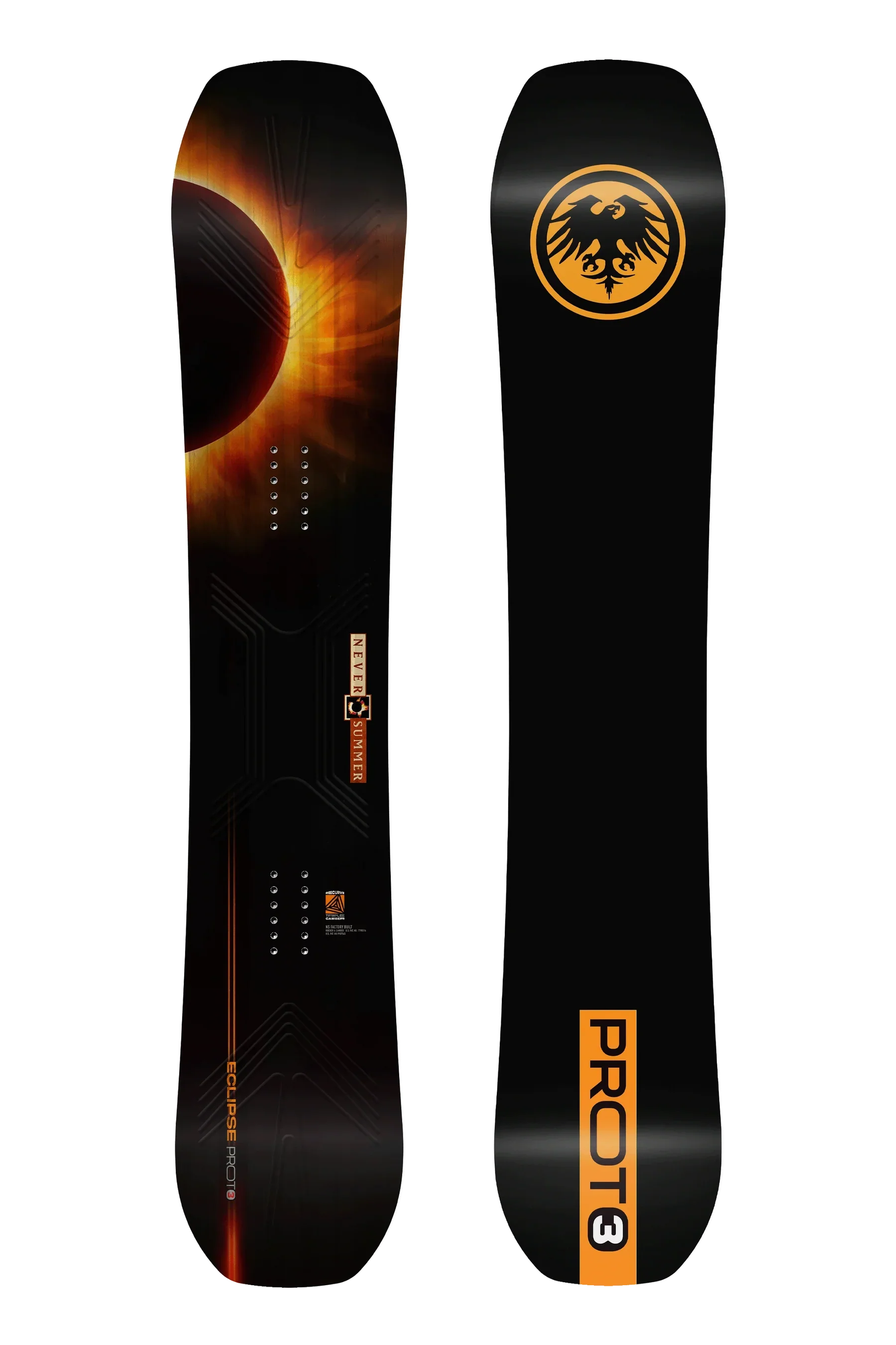 2026 Never Summer Men's Proto T3 Eclipse - 156cm