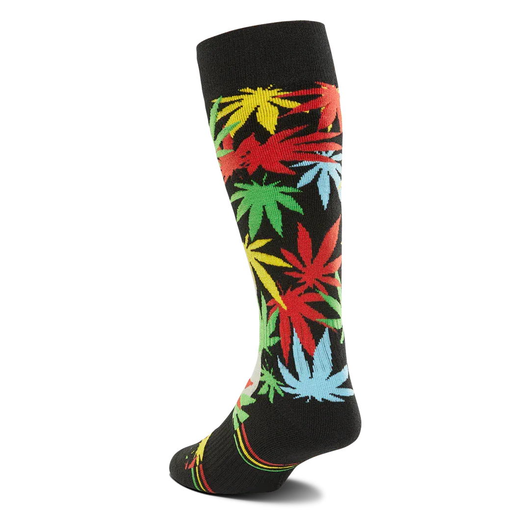 2026 32 TM Merino Sock - Green / Black - Image 2