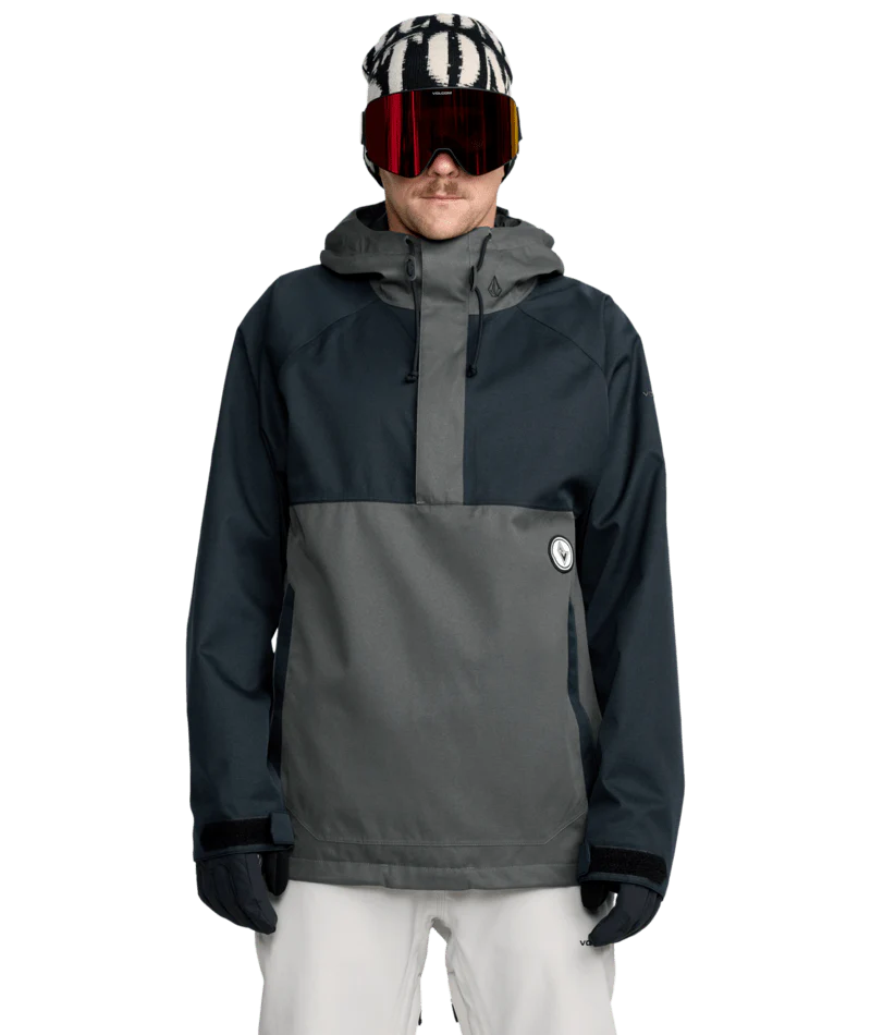 2026 Volcom Mens Hossegor 20K Pullover - Black
