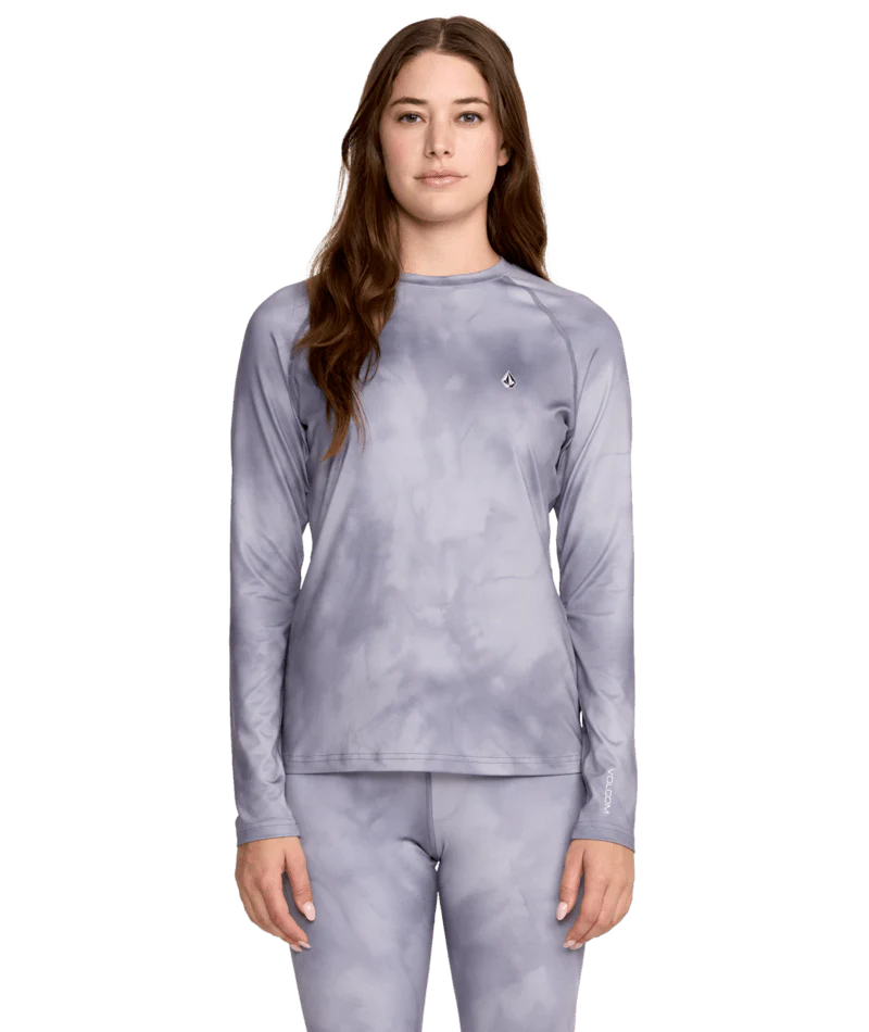 2026 Volcom Womens V Science Crew - Lavender Aura