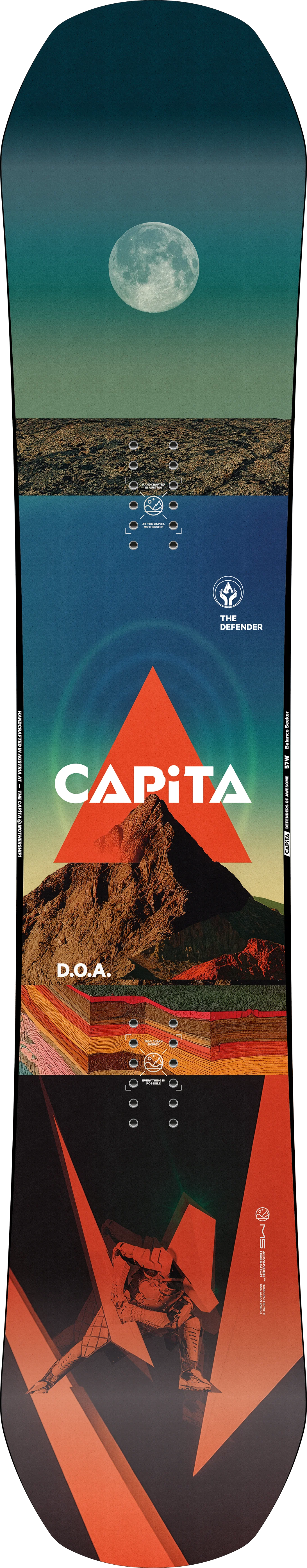 2027 Capita DOA Snowboard - 157cm Wide