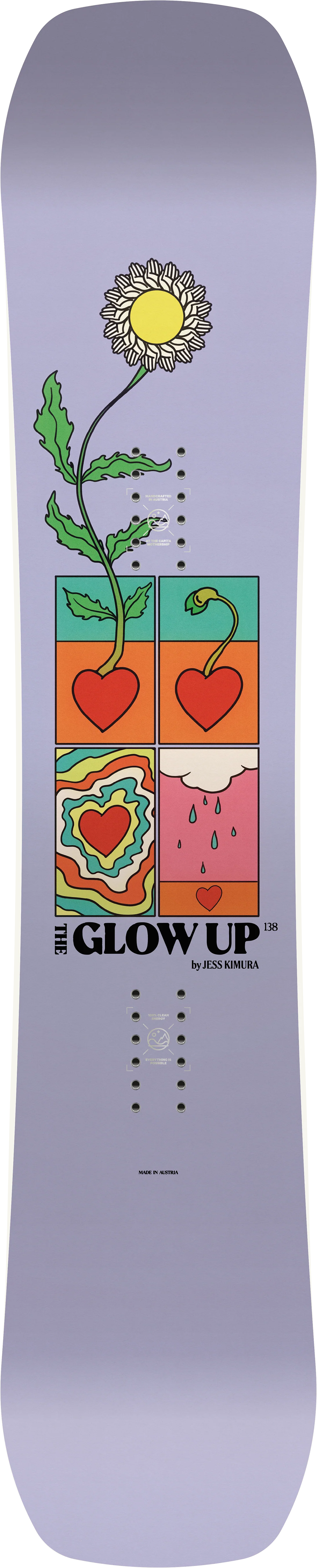 2027 Capita Glow Up by Jess Kimura Snowboard - 138cm