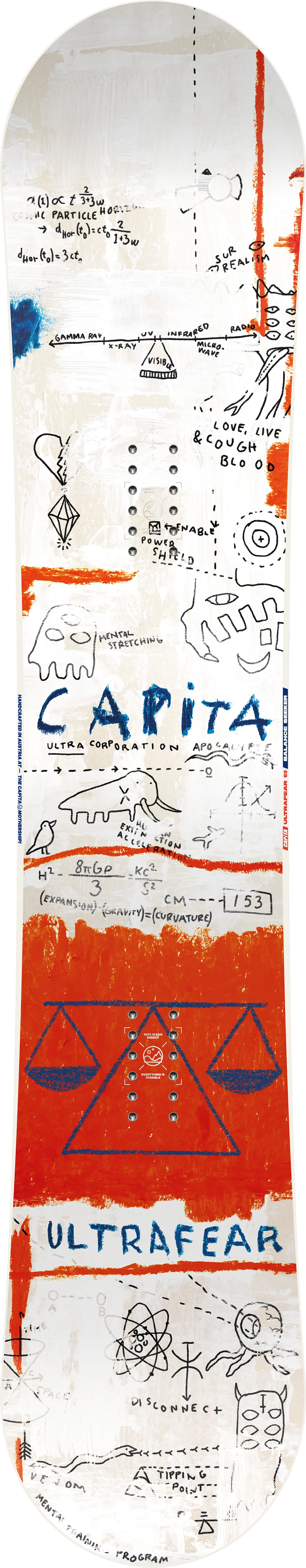 2027 Capita Ultrafear Snowboard - 153cm