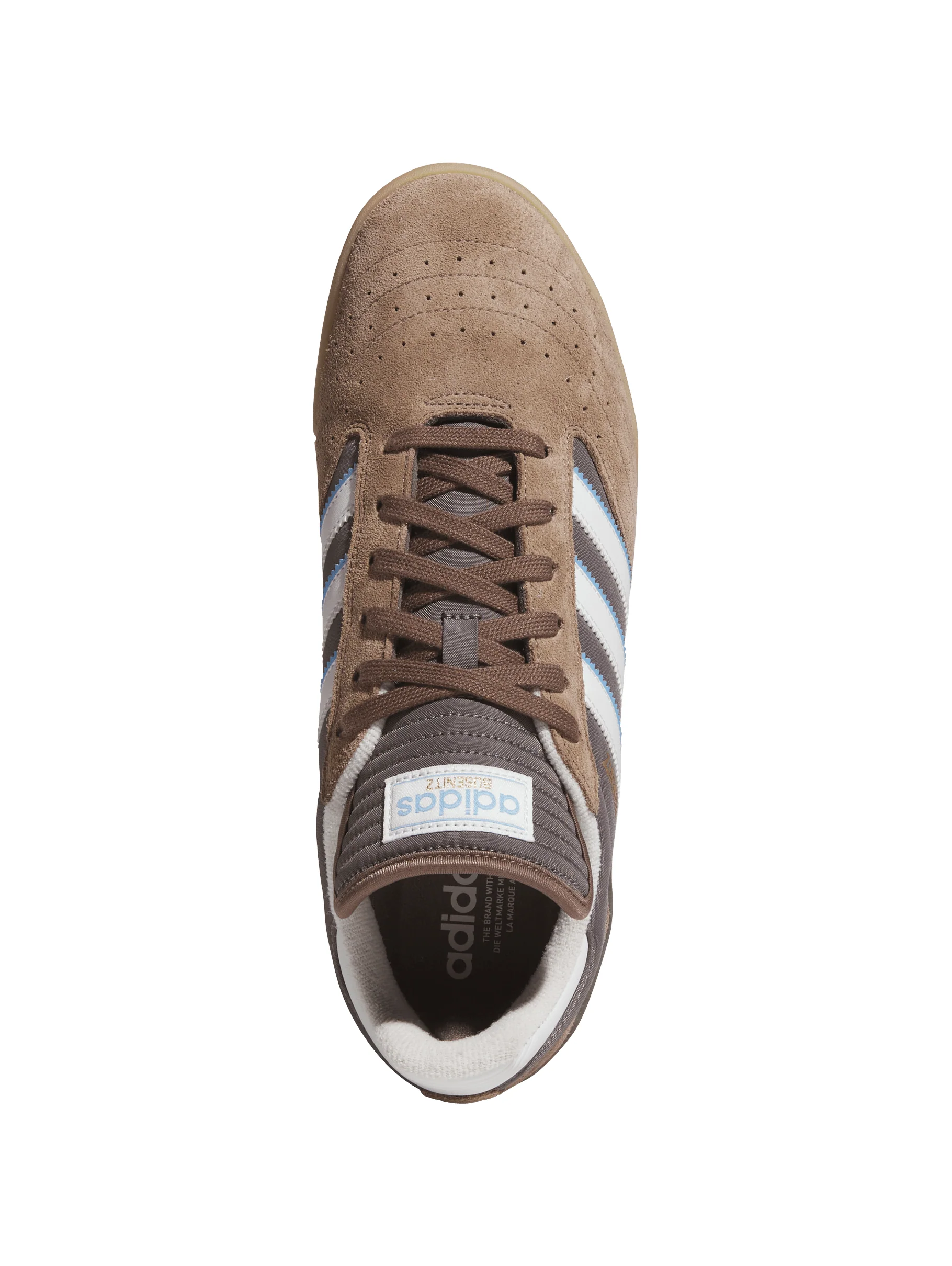 Adidas Busenitz Indoor Super - Earth Strata / Crystal White / Charcoal - Image 3