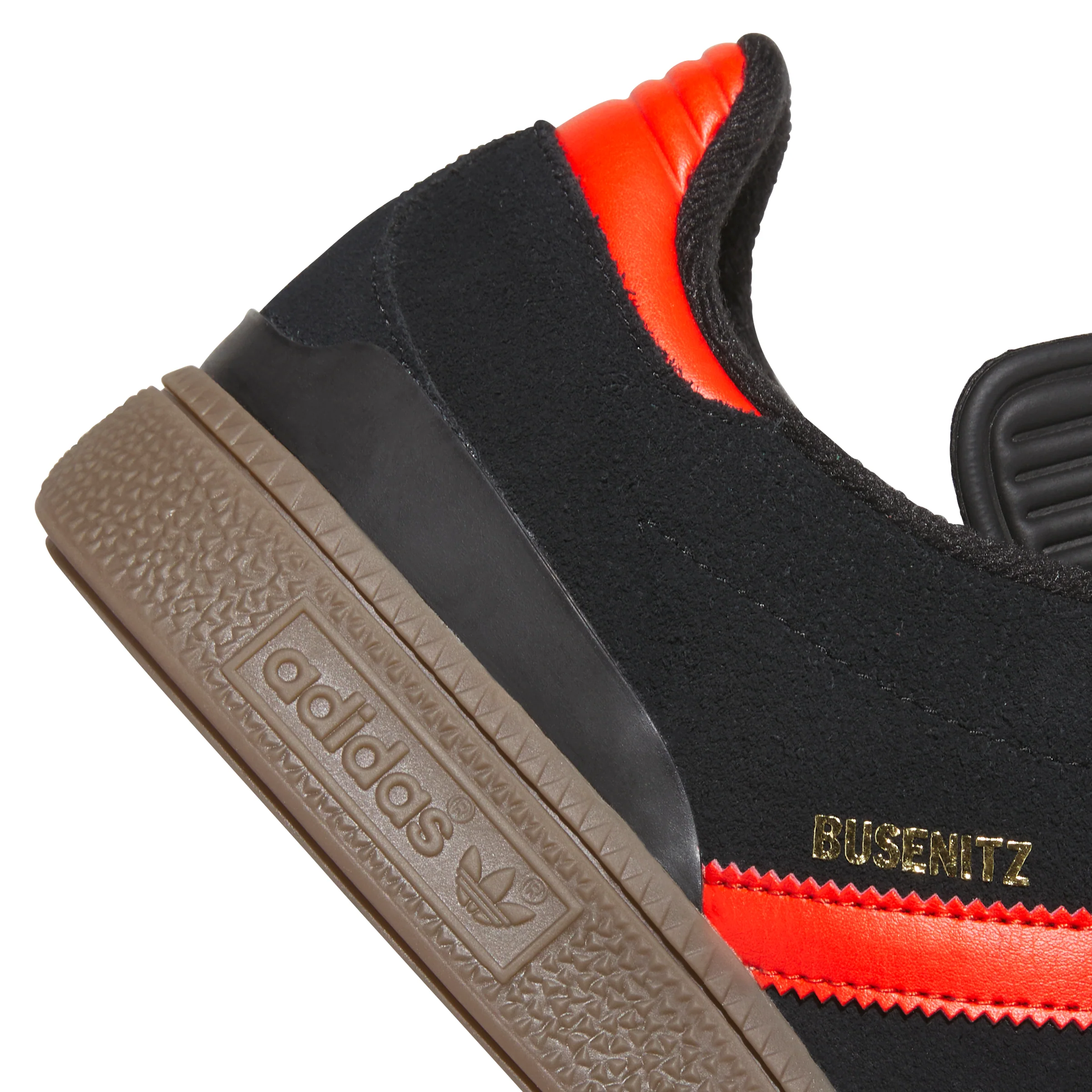 Adidas Busenitz Pro - Core Black / Orange / Gum - Image 6