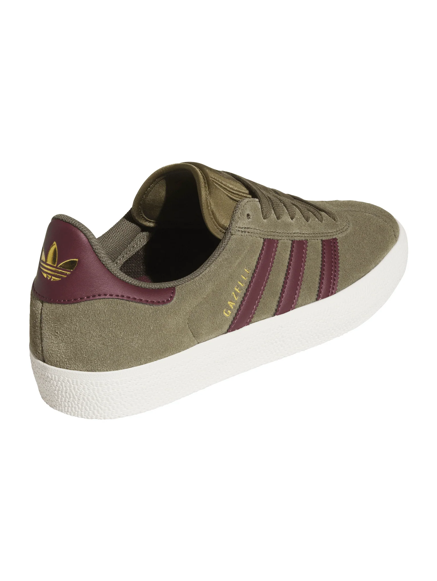Adidas Gazelle ADV - Olive Strata / Maroon - Image 3