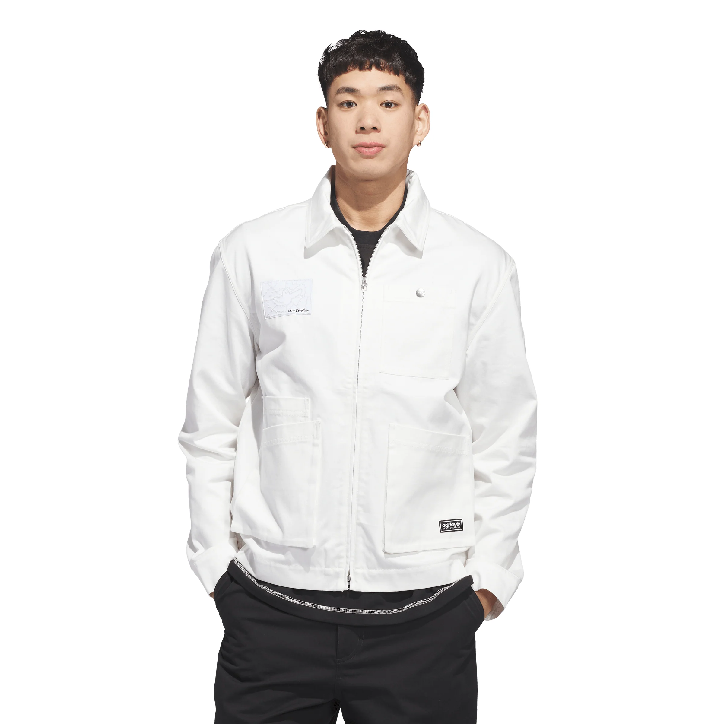 Adidas Gonz Jacket - White - Image 3