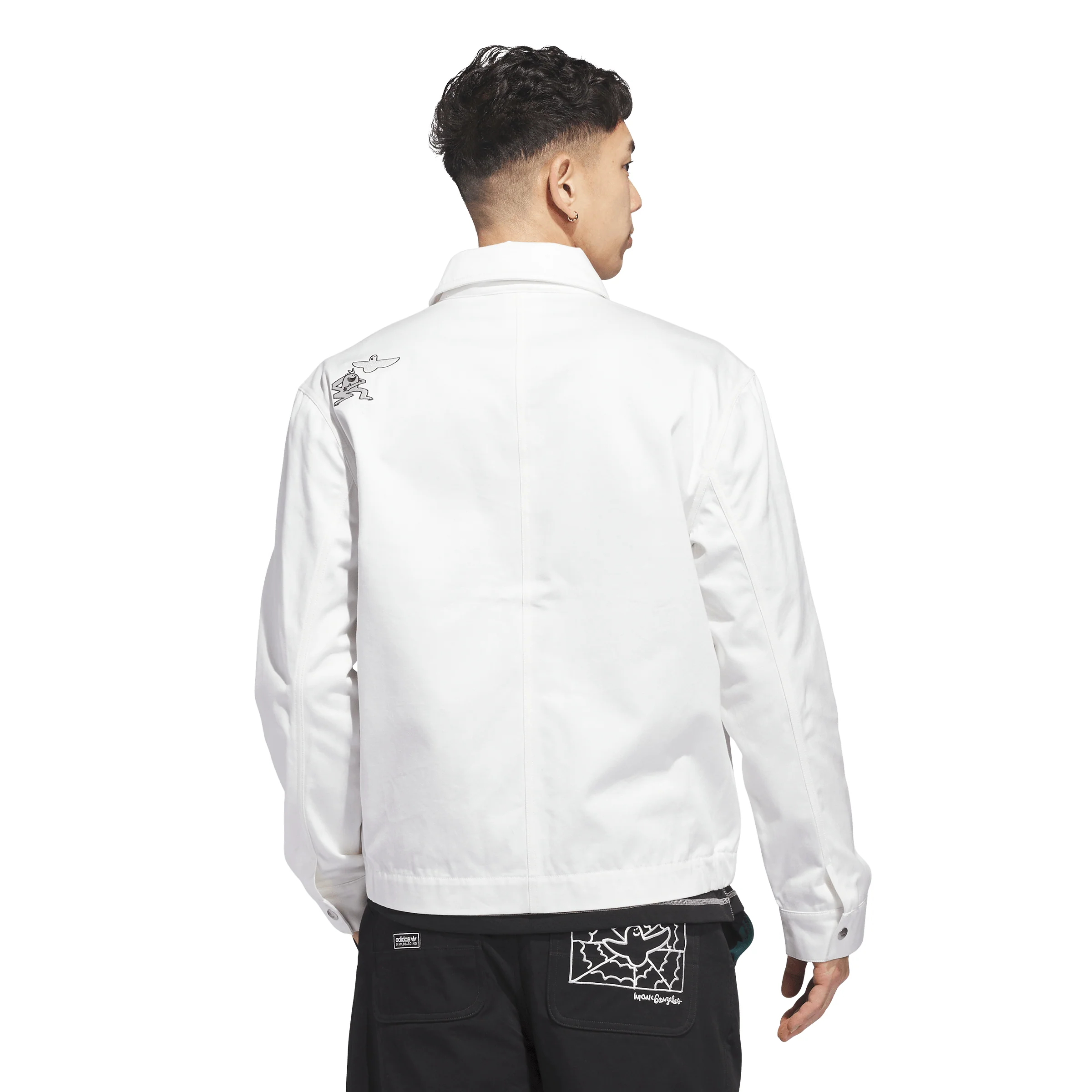 Adidas Gonz Jacket - White - Image 4