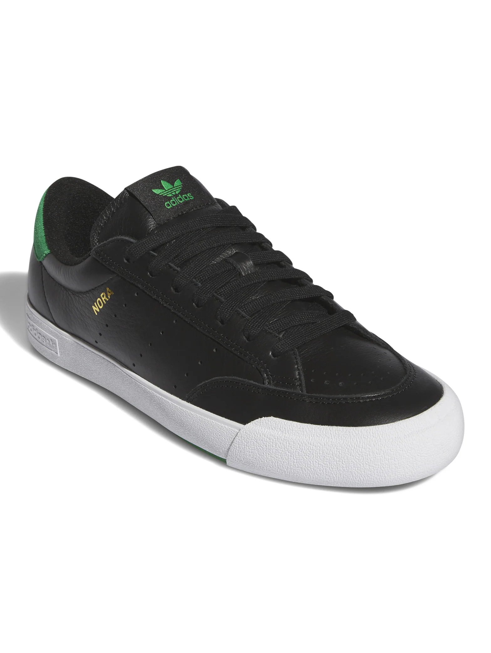 Adidas Nora - Core Black / Green / Cloud White - Image 4