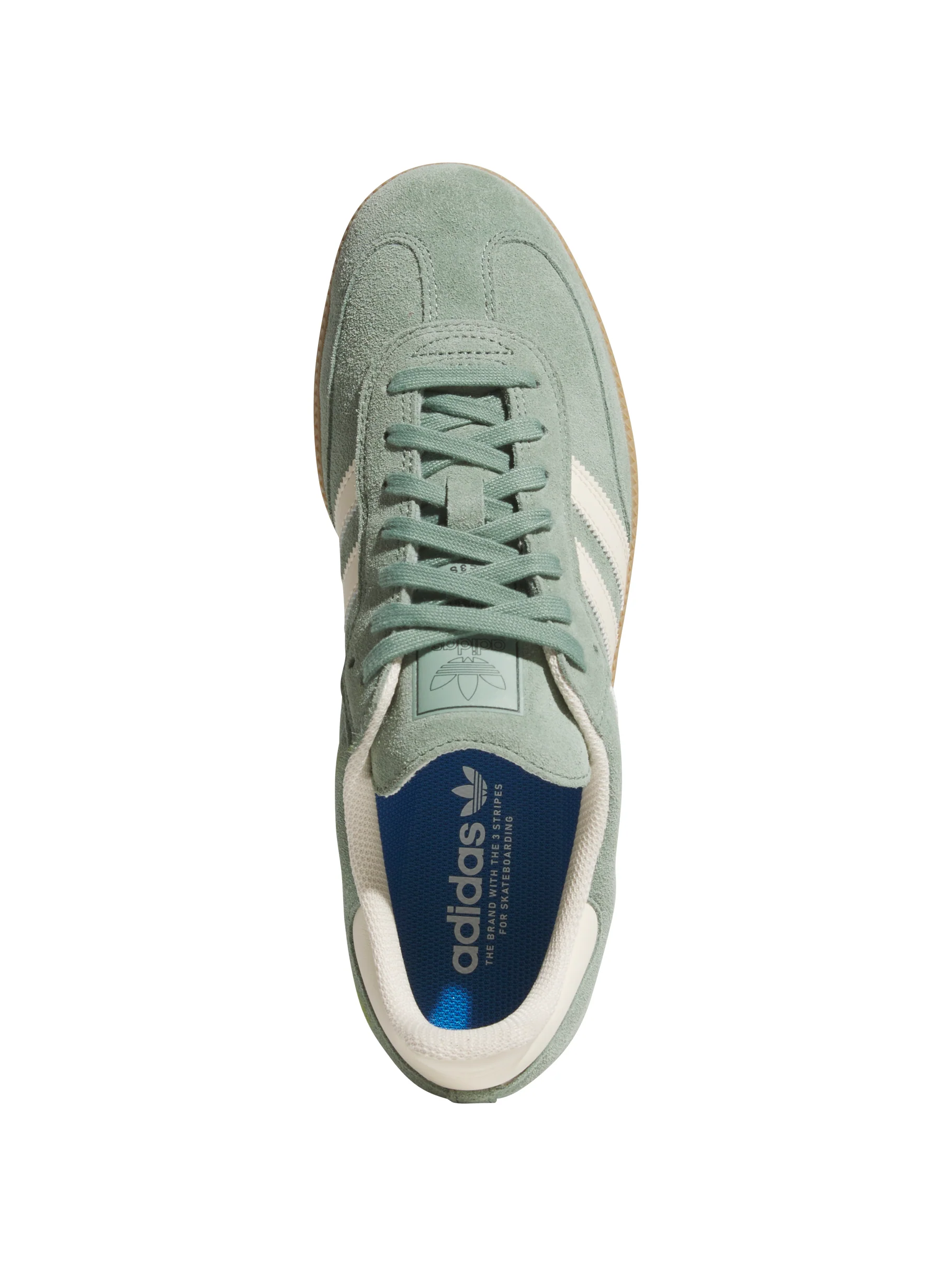 Adidas Samba ADV - Silver Green / Wonder White - Image 3