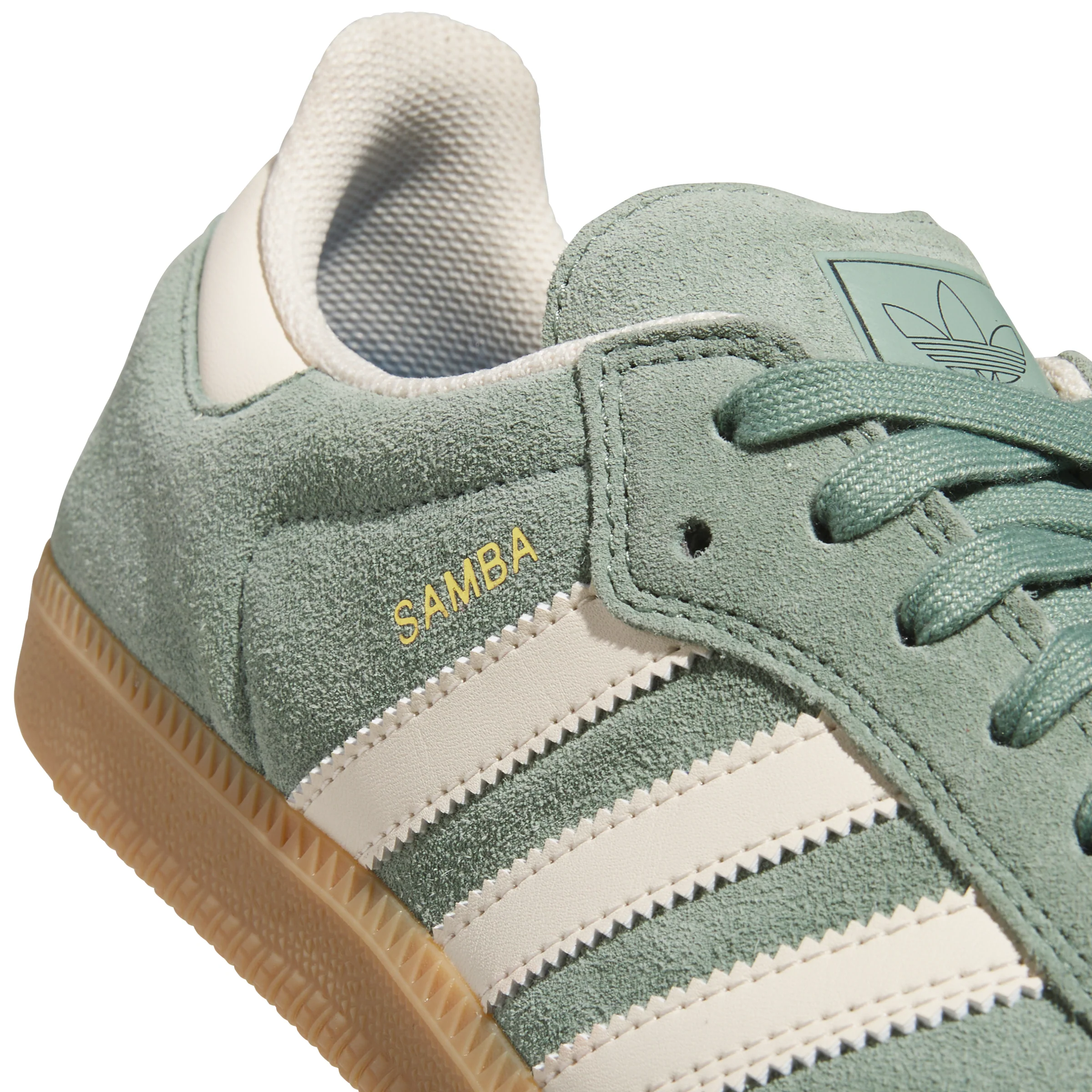 Adidas Samba ADV - Silver Green / Wonder White - Image 5
