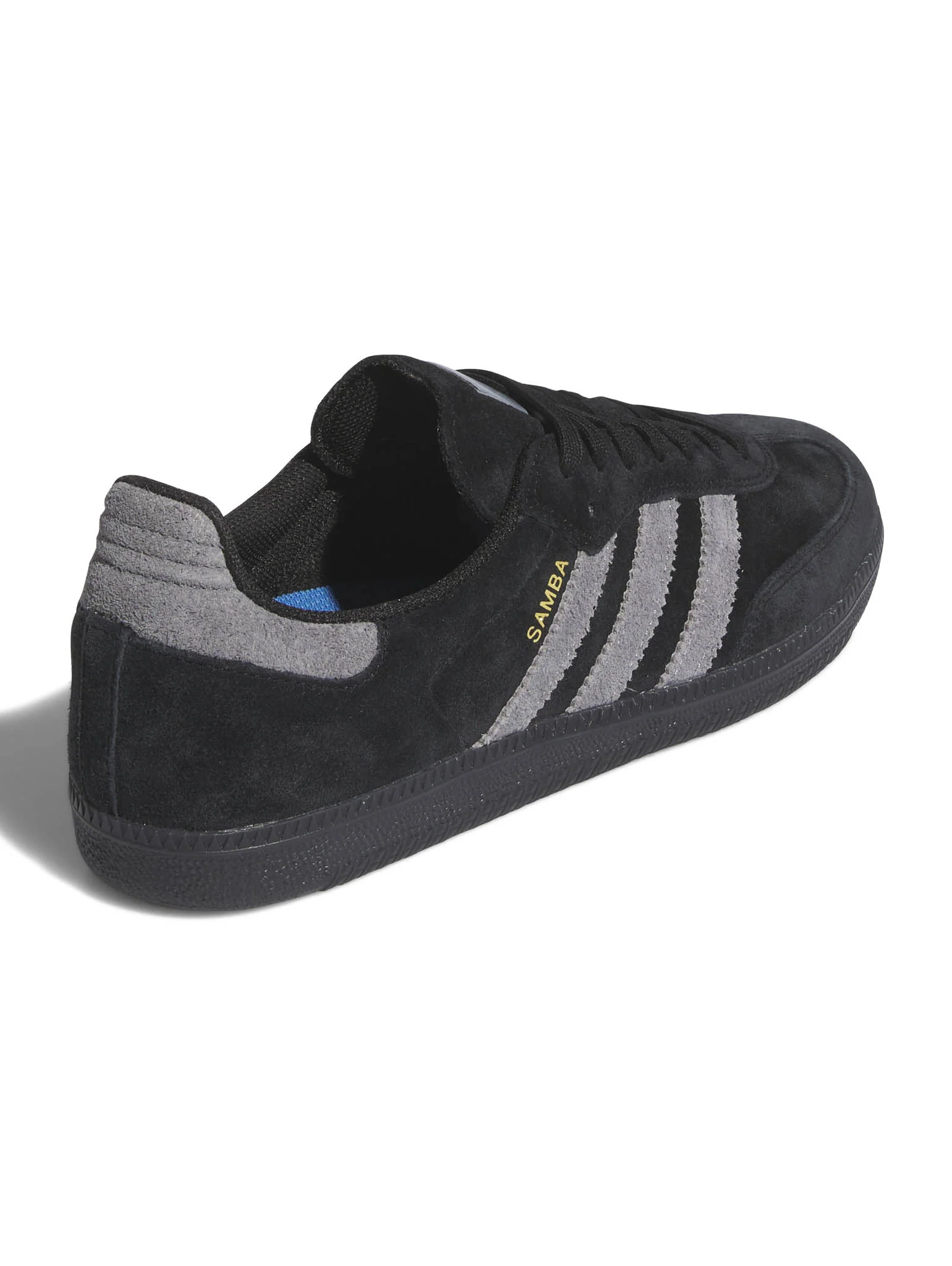 Adidas Samba - Core Black / Grey / Gold - Image 3