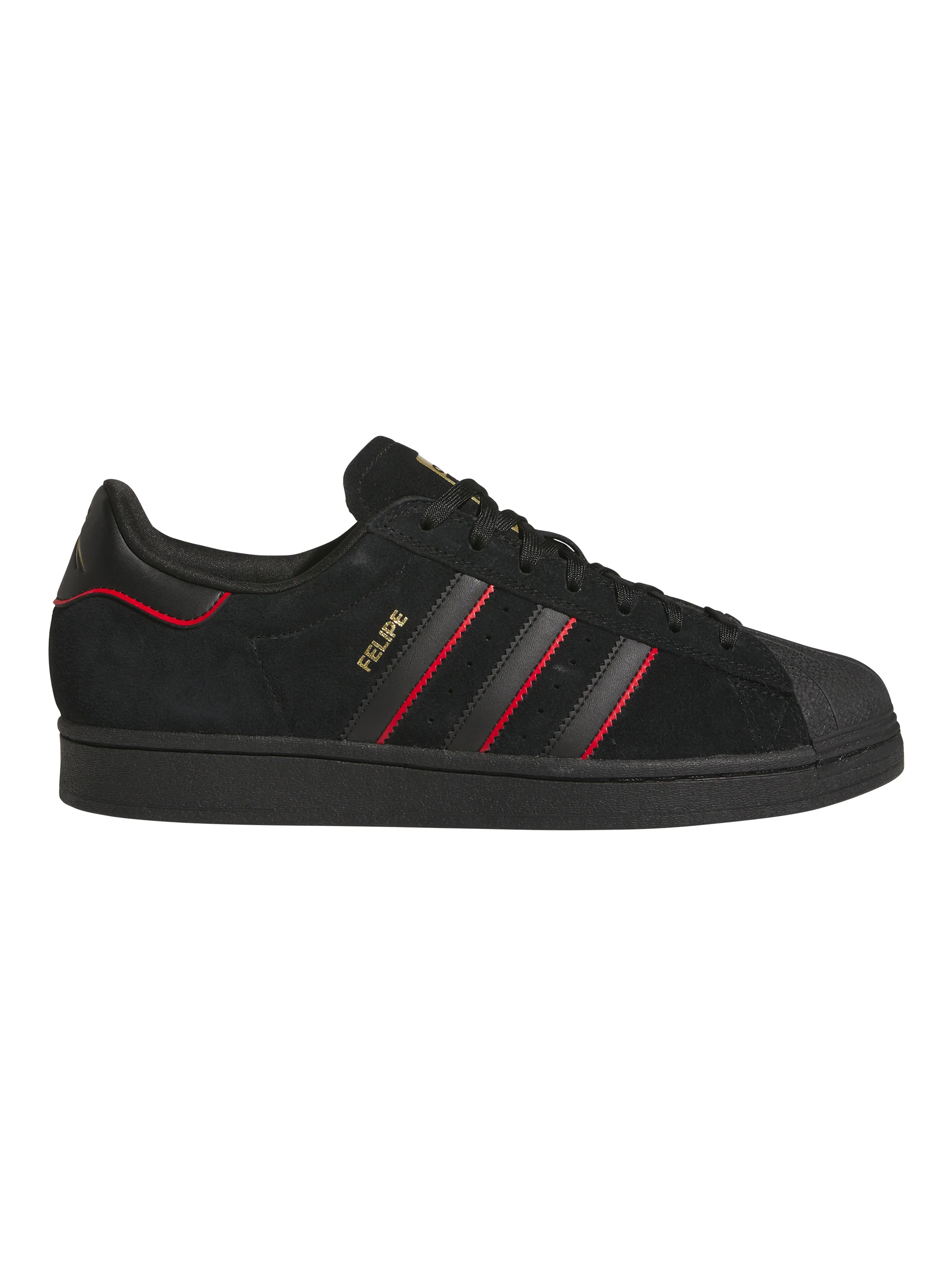 Adidas Superstar x Felipe Gustavo - Core Black / Better Scarlet