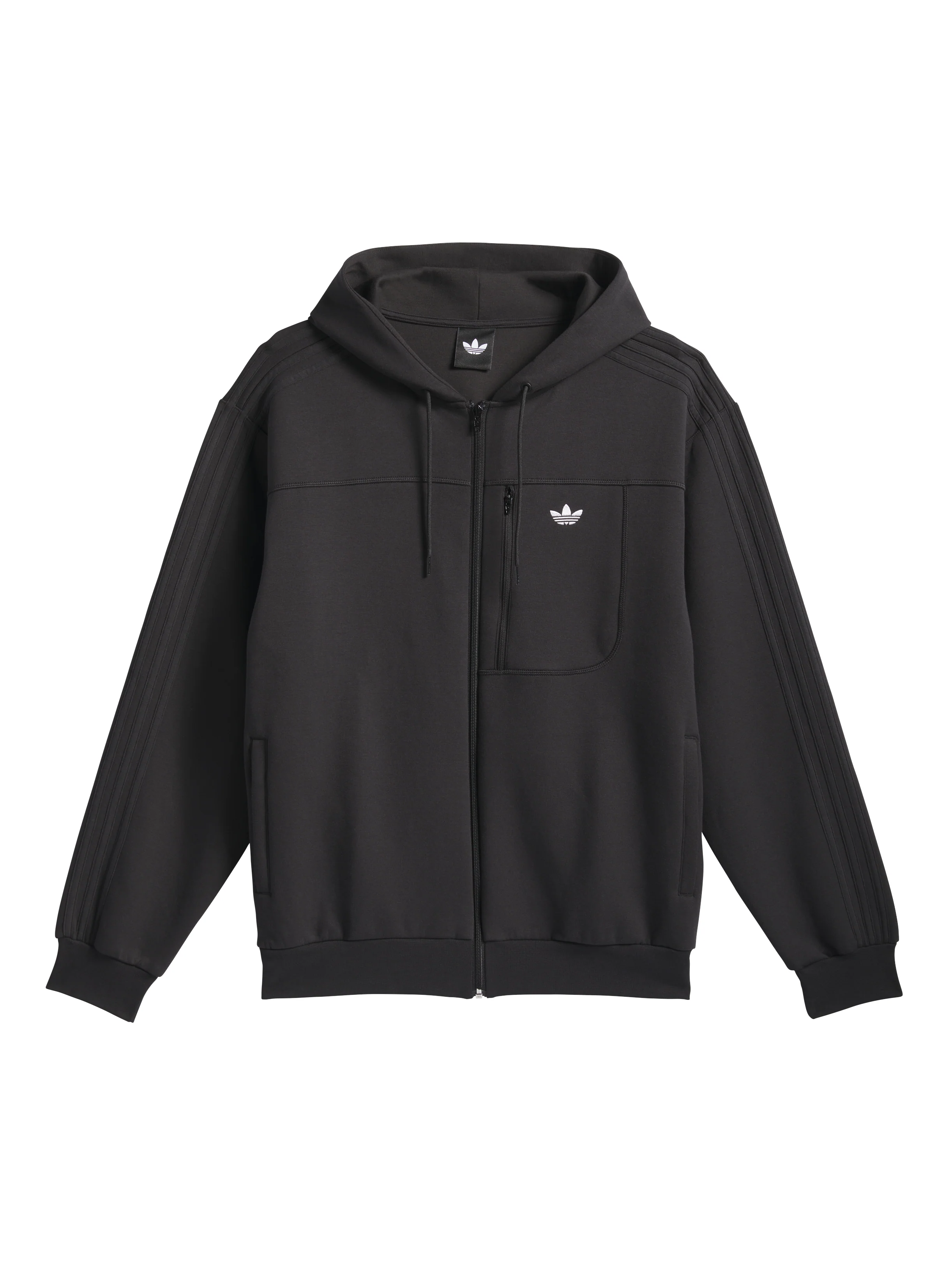 Adidas Tech Fleece Jacket - Black / White