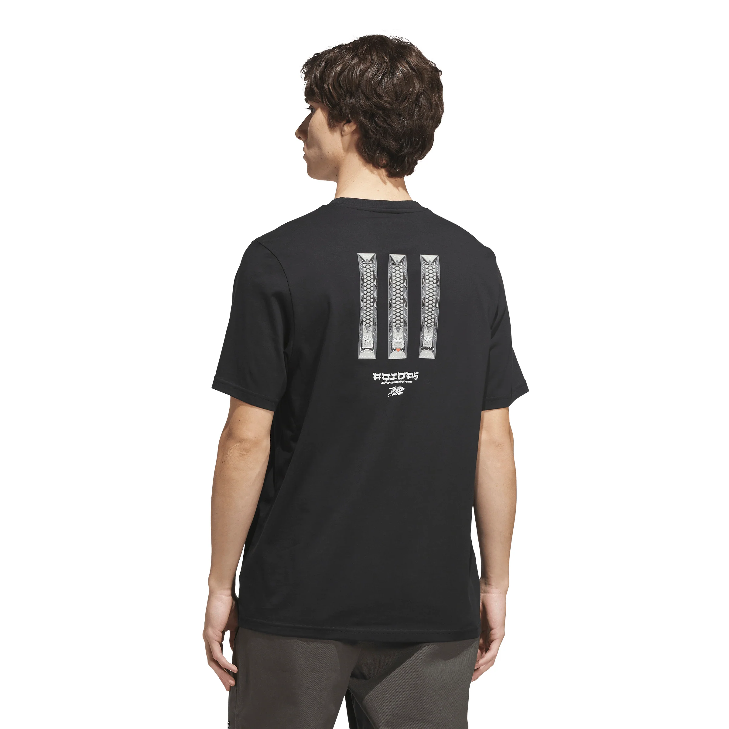 Adidas Temple Of Skate Curb Tee - Black / Multicolor - Image 4