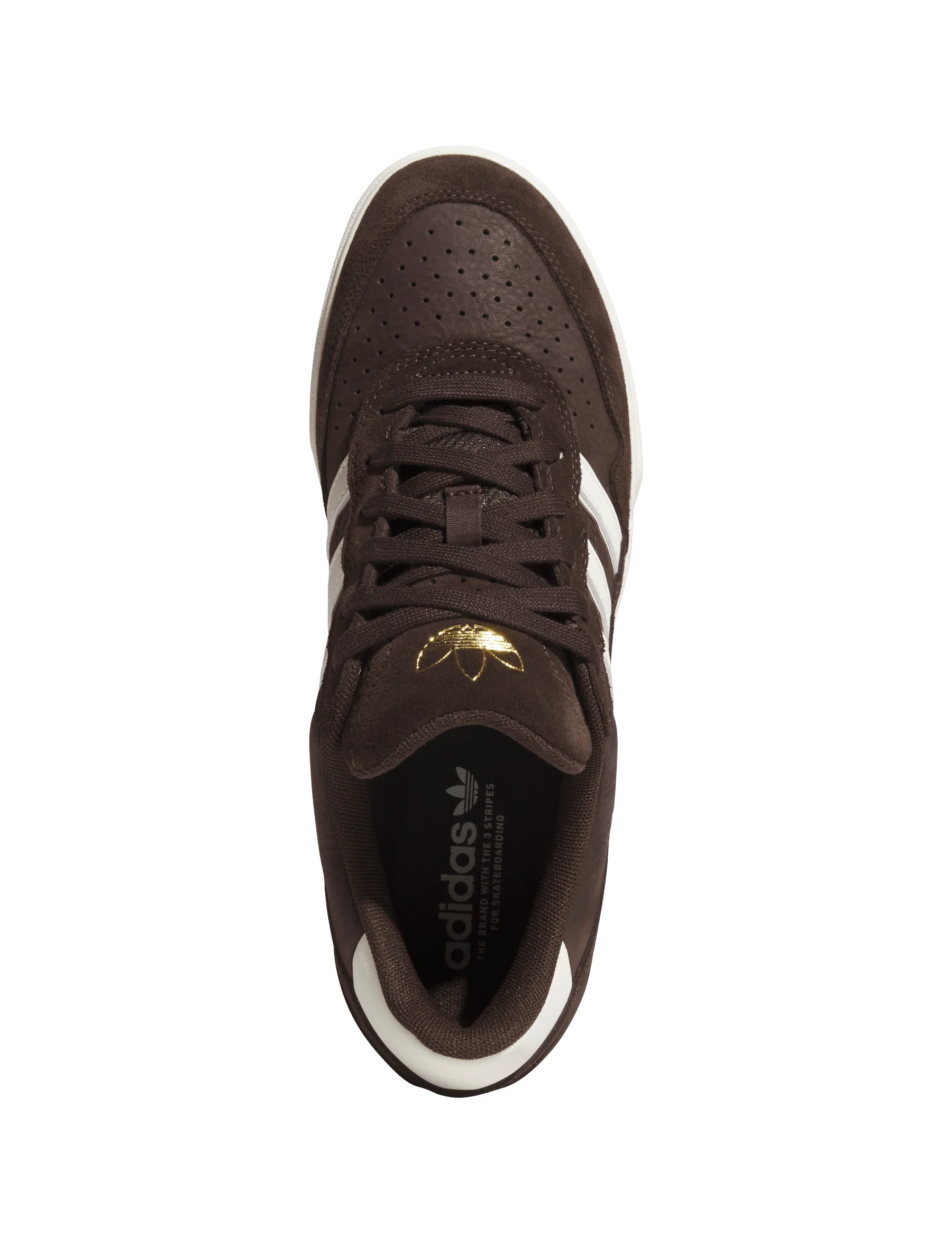 Adidas Tyshawn II - Brown / White - Image 4