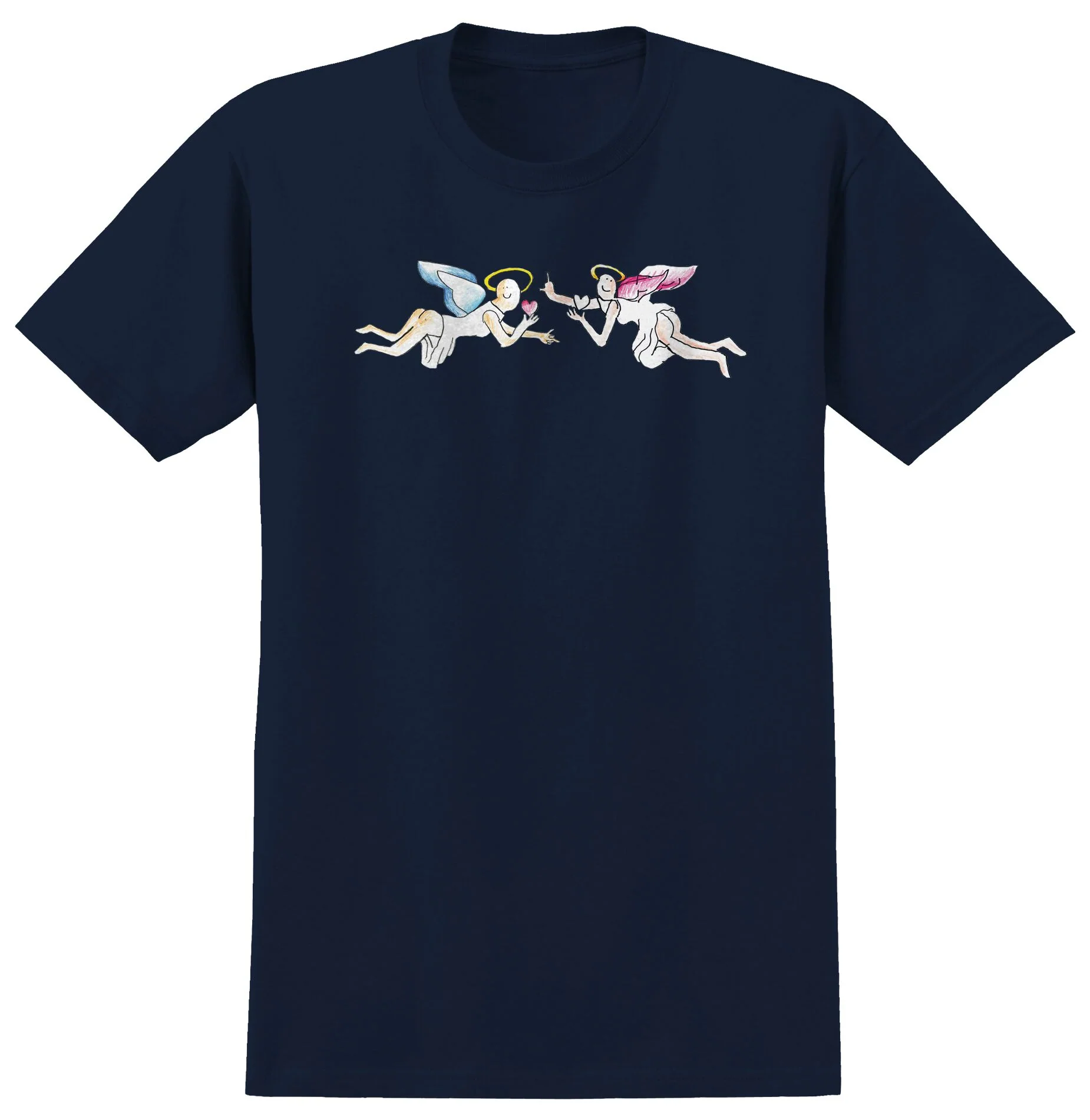 Krooked Angels Tee - Navy