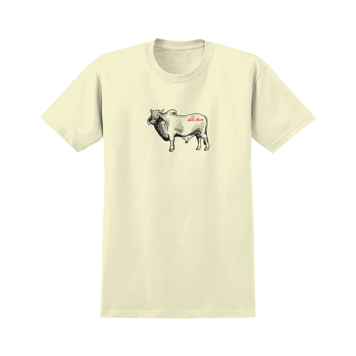 Anti Hero Cow HTH 4.6oz Tee - Cream