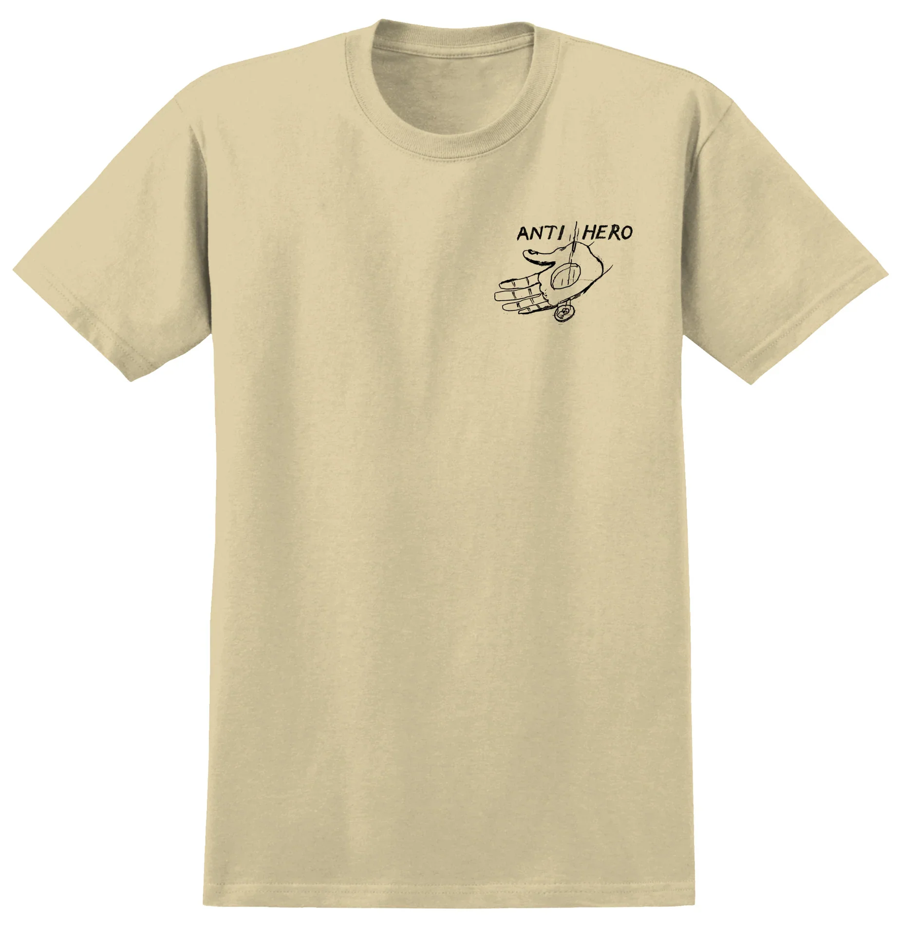 Anti Hero Expressions Hand Tee - Cream
