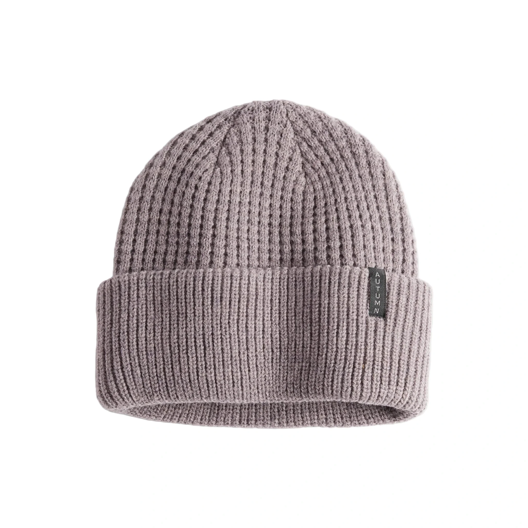 Autumn Thermal Knit Beanie - Mauve