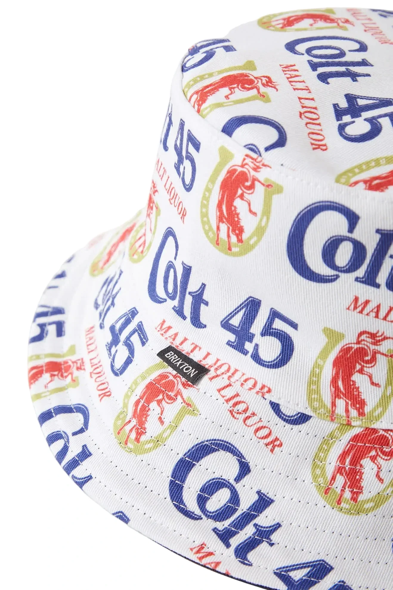 Brixton Colt 45 Bucket Hat - Multi / Midnight Blue - Image 3