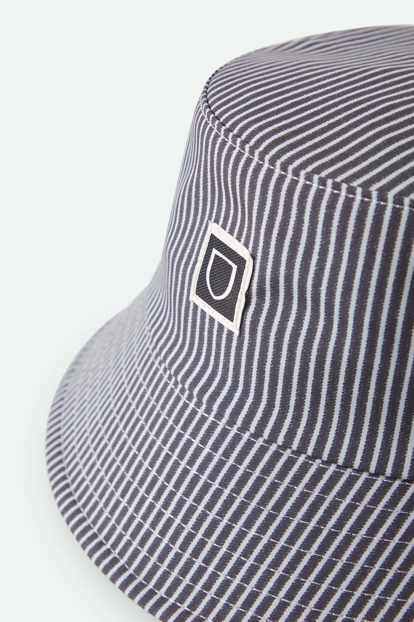 Brixton Eldon Water Packable Bucket Hat - Grey Hickory - Image 3