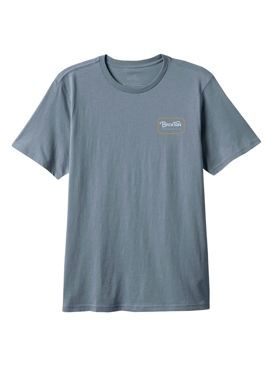 Brixton Grade S/S Standard T-Shirt - Basalt / White / Washed Copper
