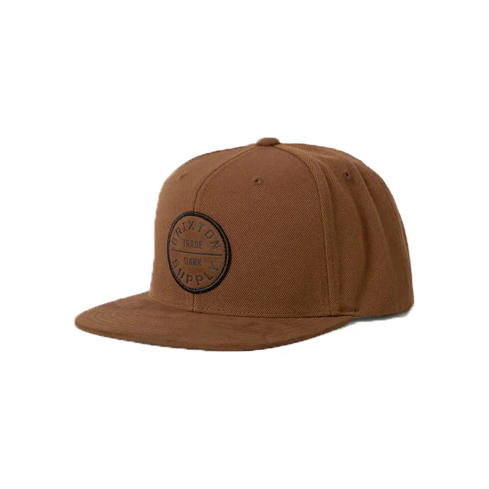 Brixton Oath III Snapback - Coffee / Coffee