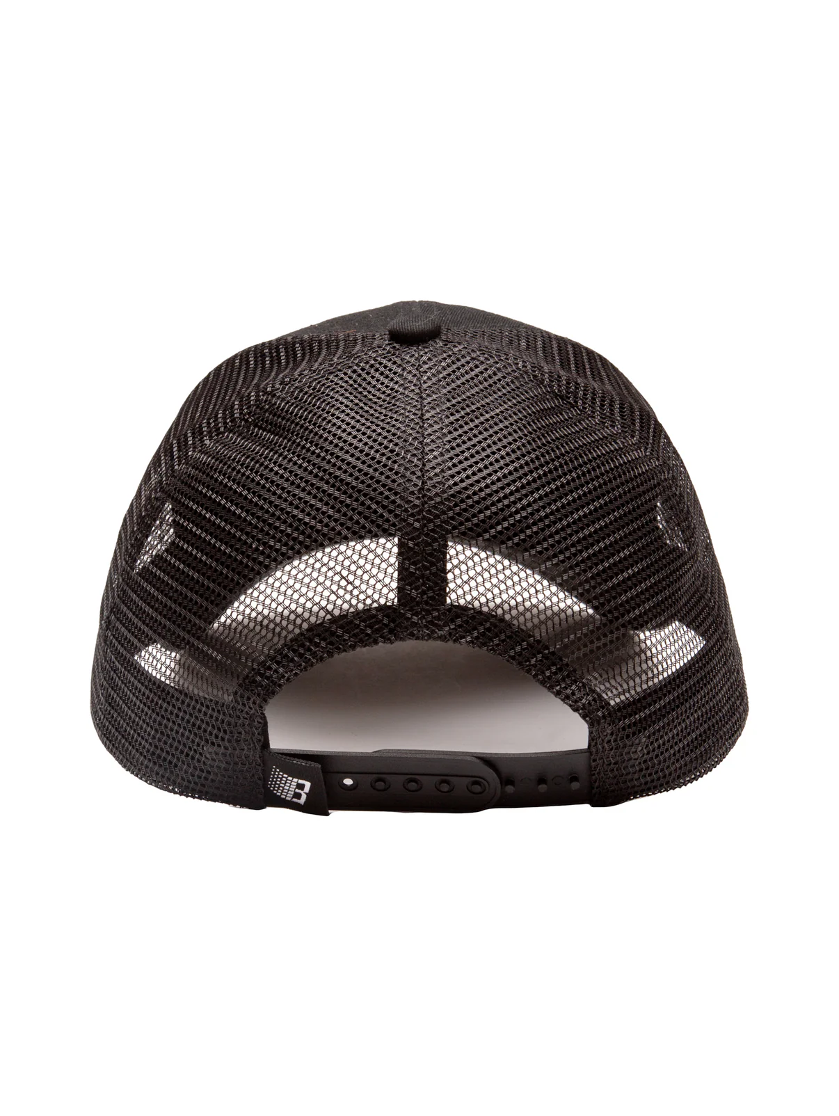 Bronze 56k Bullseye Trucker hat - Black - Image 2