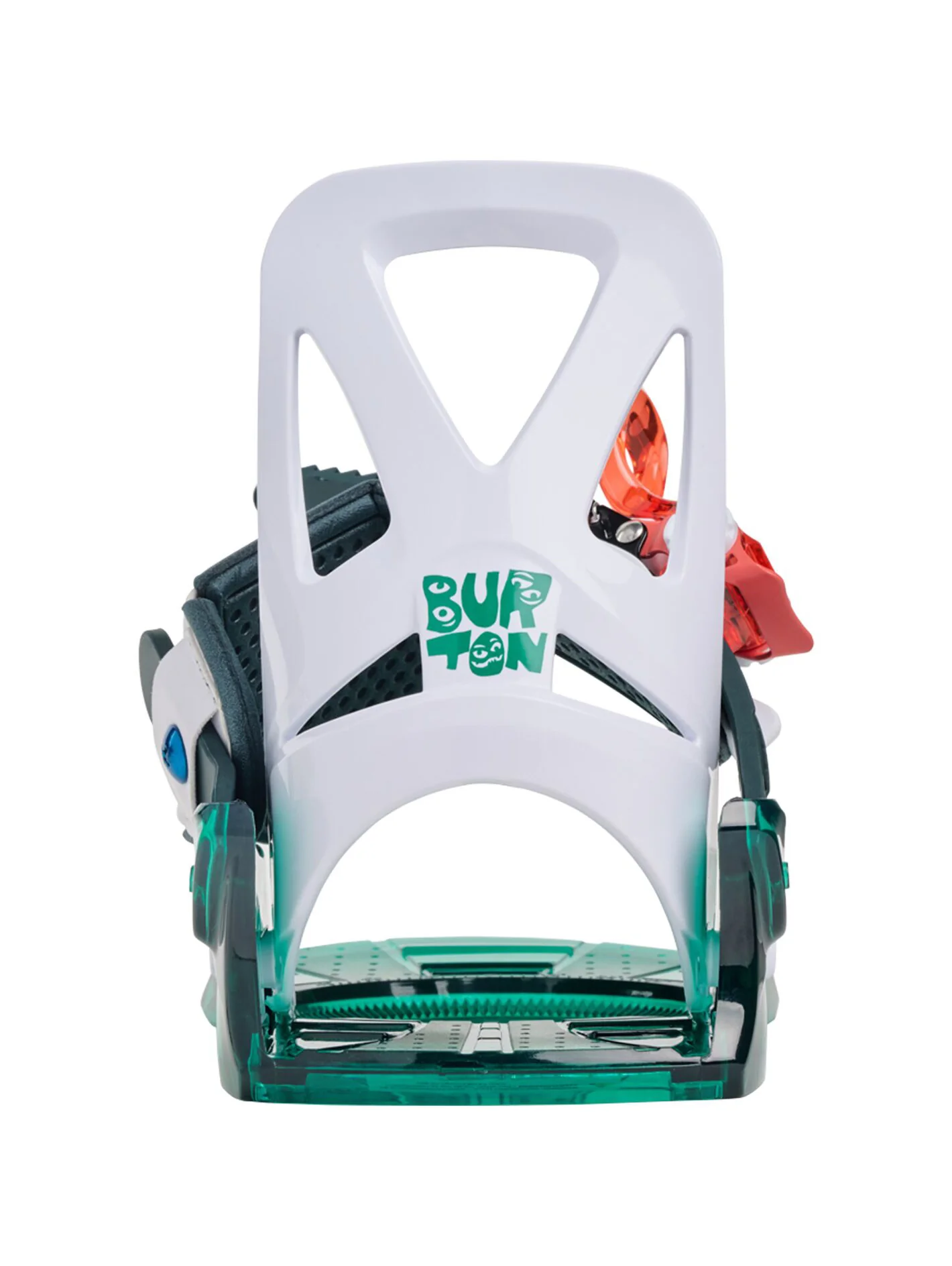 2026 Burton Mini Grom Kinds Binding - Green / Multi - Image 4