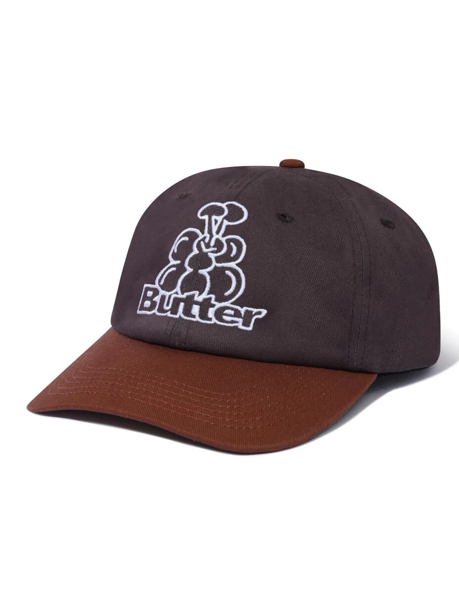 Butter Bugs 6 Panel Cap - Redwood / Rust