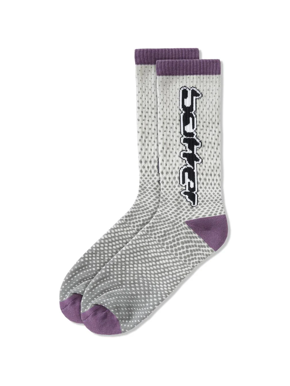 Butter Corrosive Sock - Grey / Purple