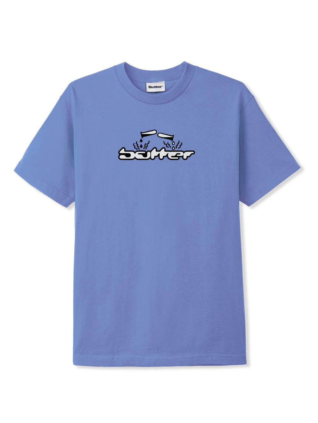Butter Corrosive Tee - Periwinkle