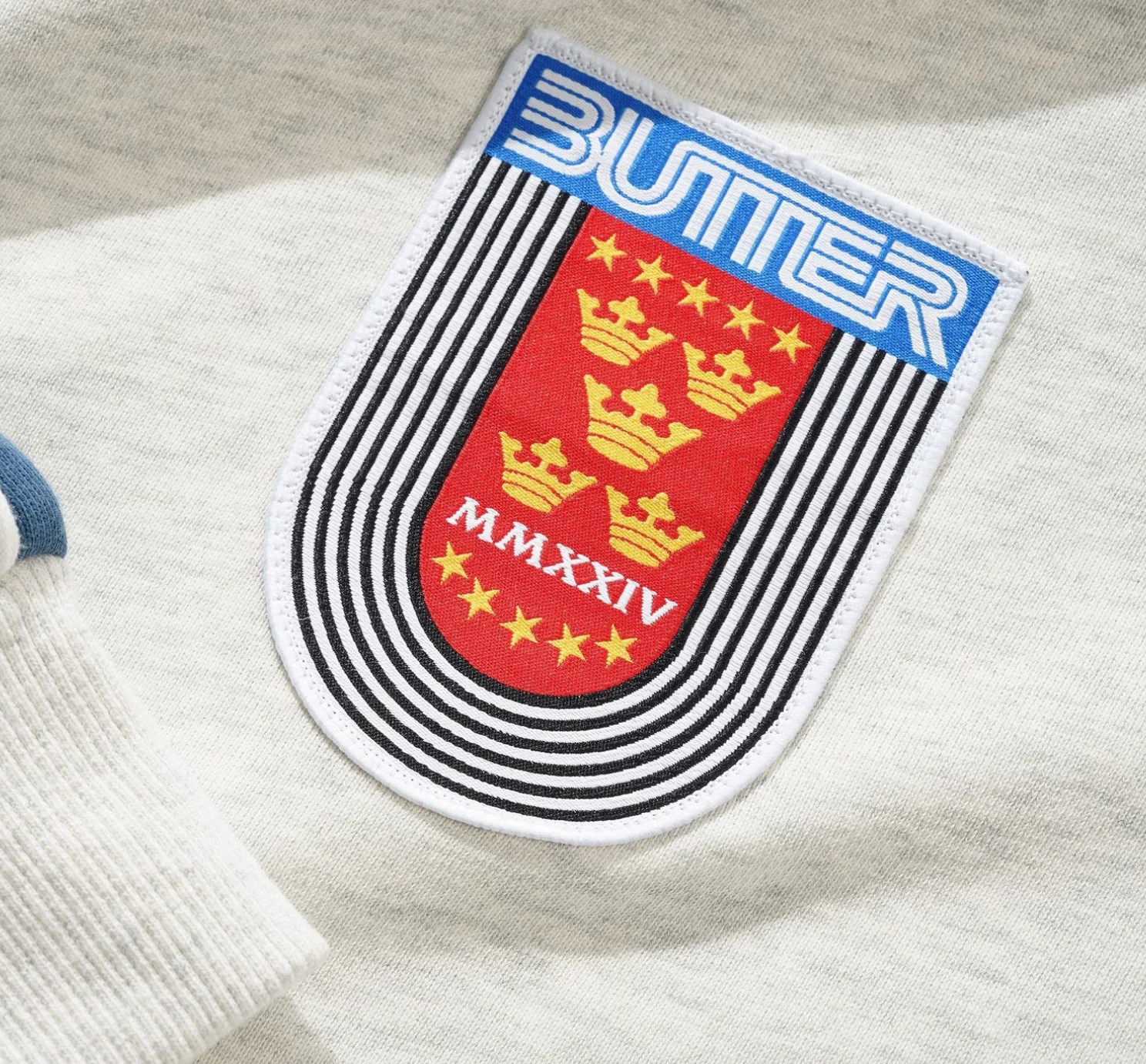 Butter Crown Crewneck - Ash - Image 2