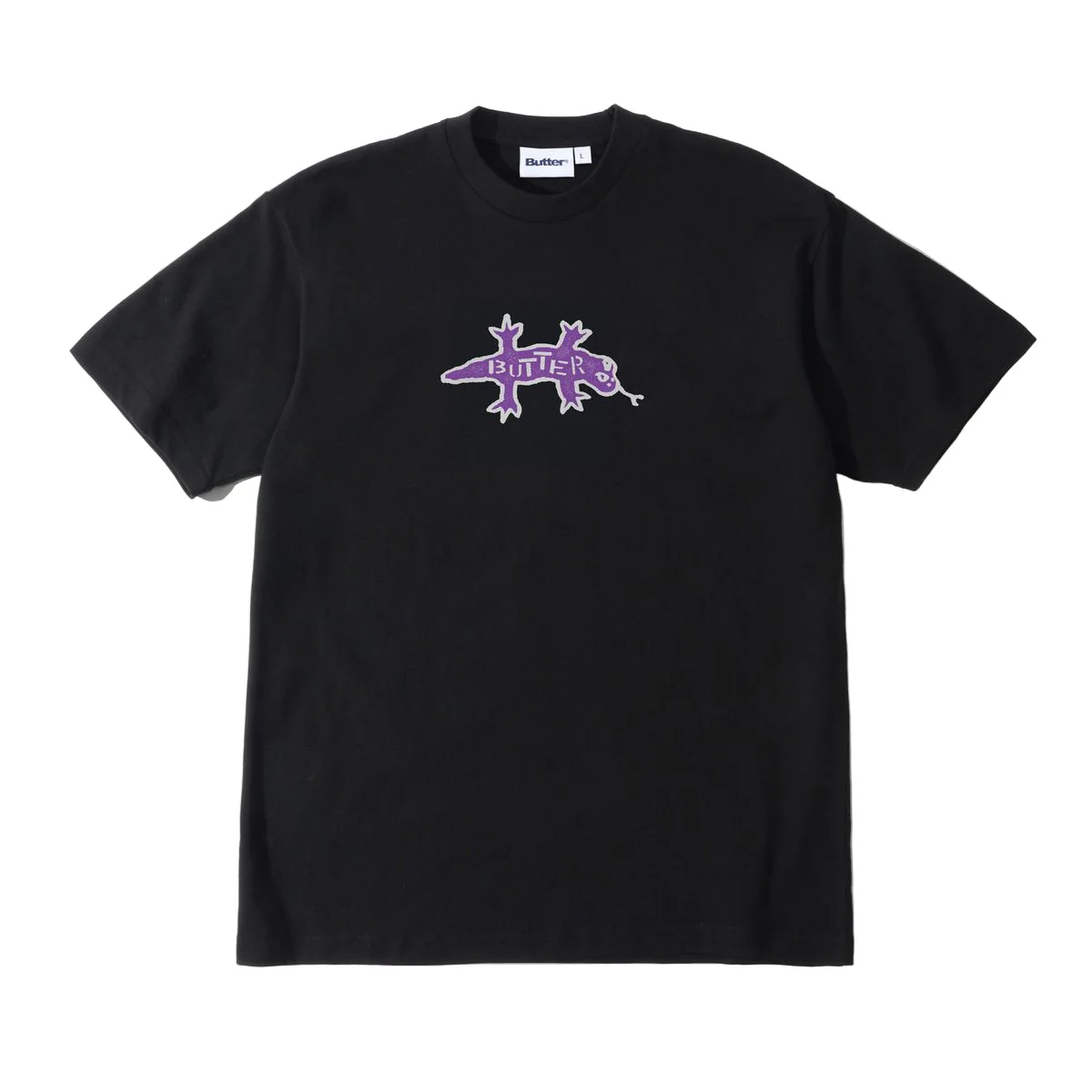 Butter Reptile Tee - Black