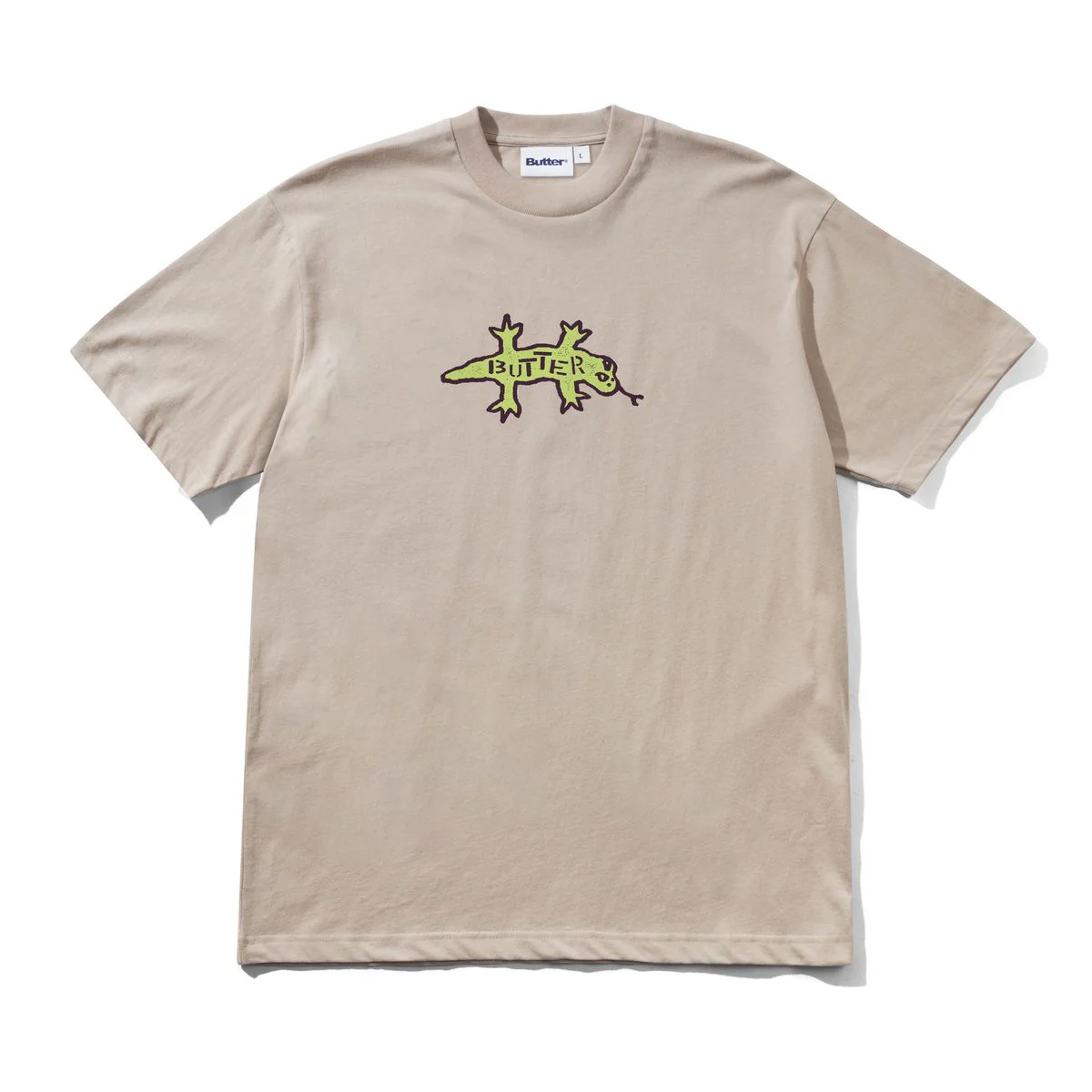 Butter Reptile Tee - Tan
