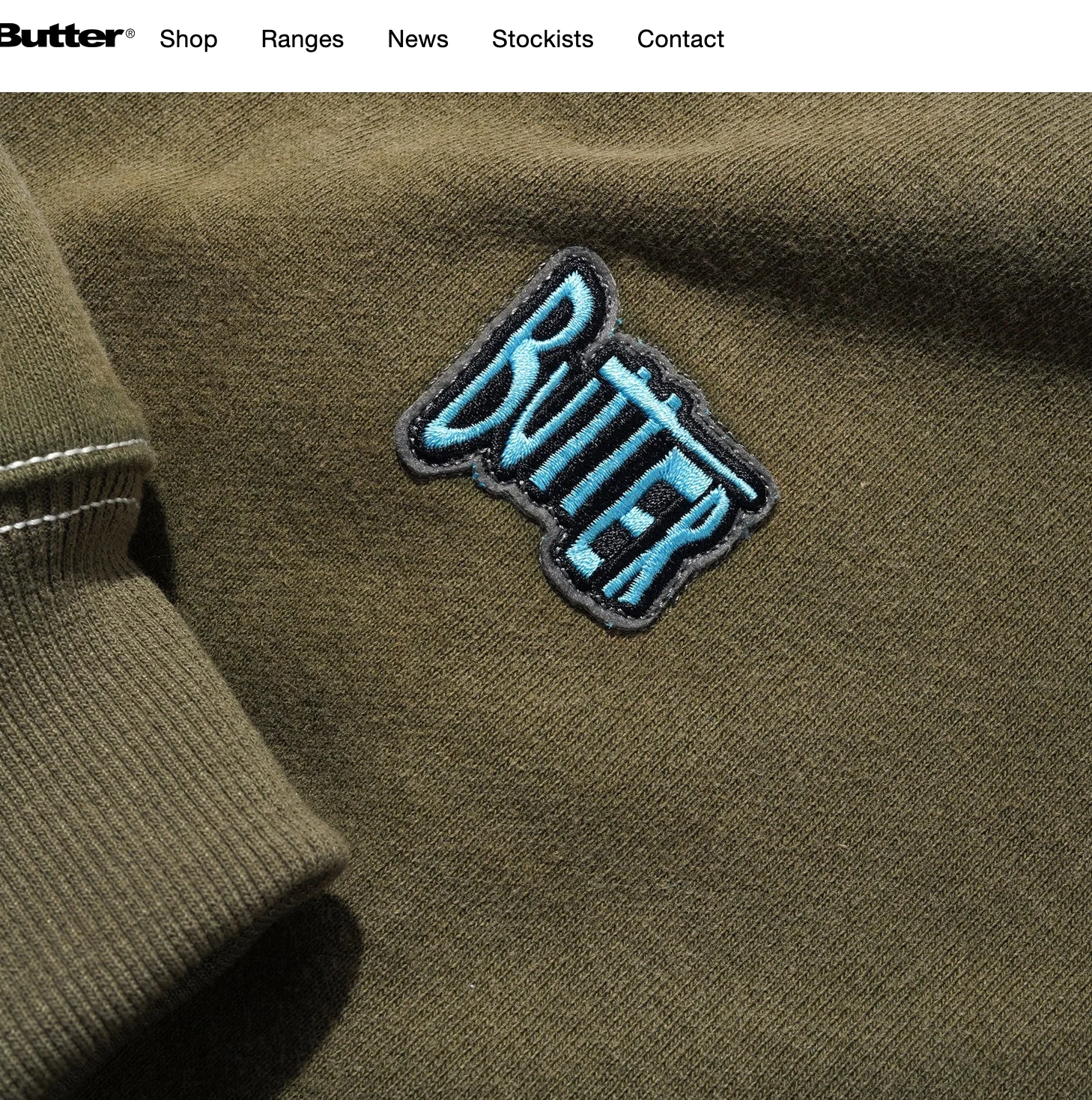 Butter Sketch Zip-Thru Hood - Army - Image 2