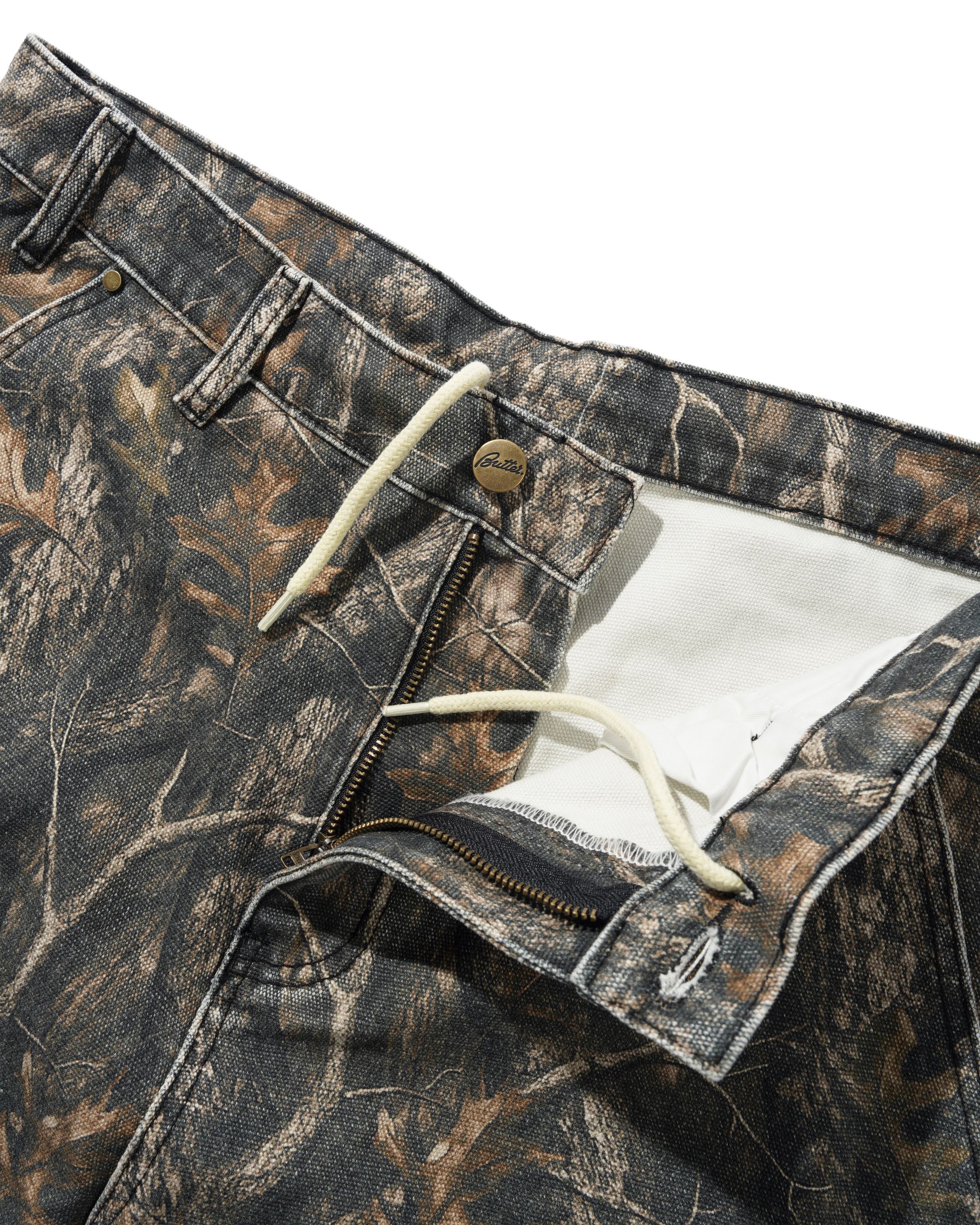Butter Work Shorts - Forest Camo - Image 3