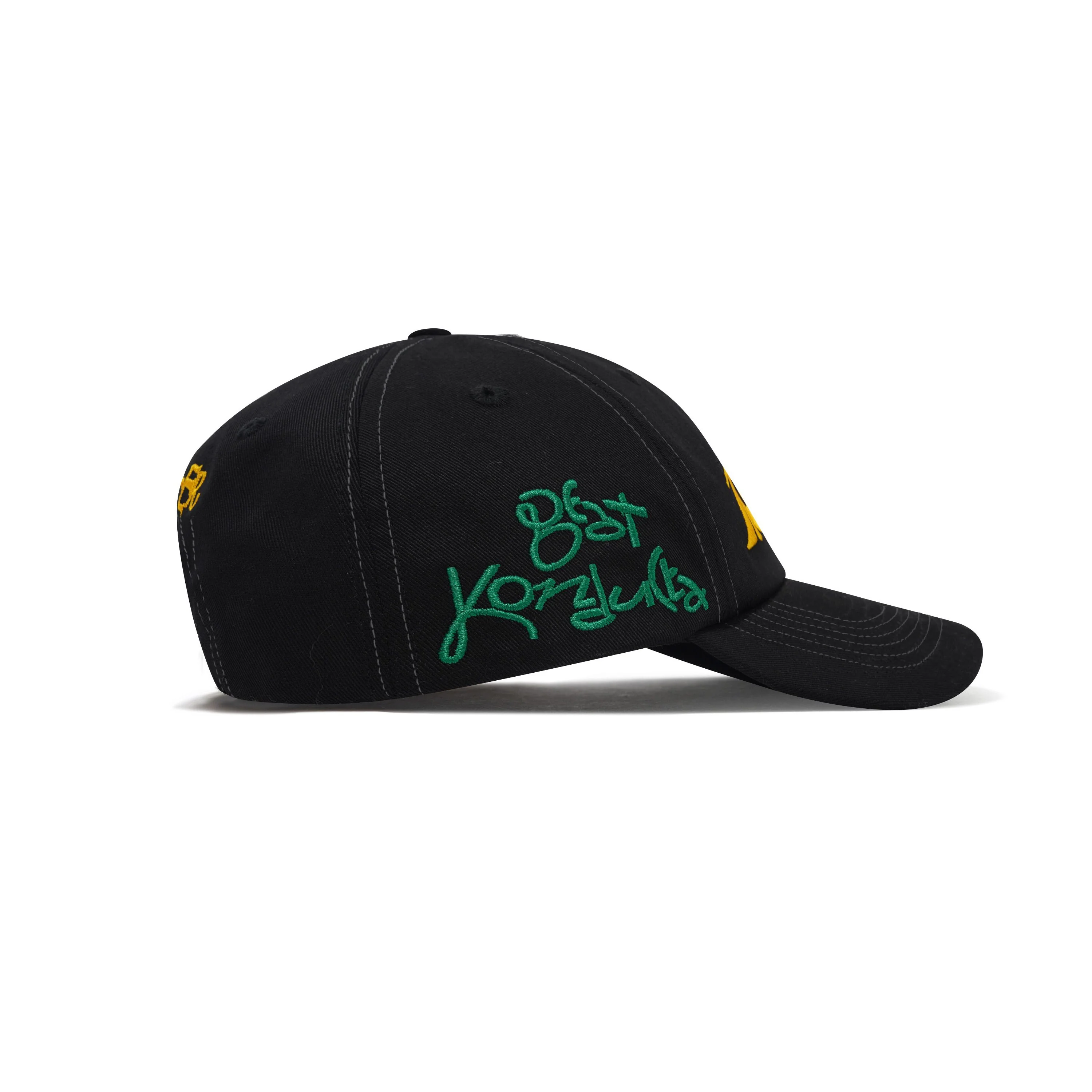 Butter x Madlib Alias 6 Panel Cap - Black - Image 3
